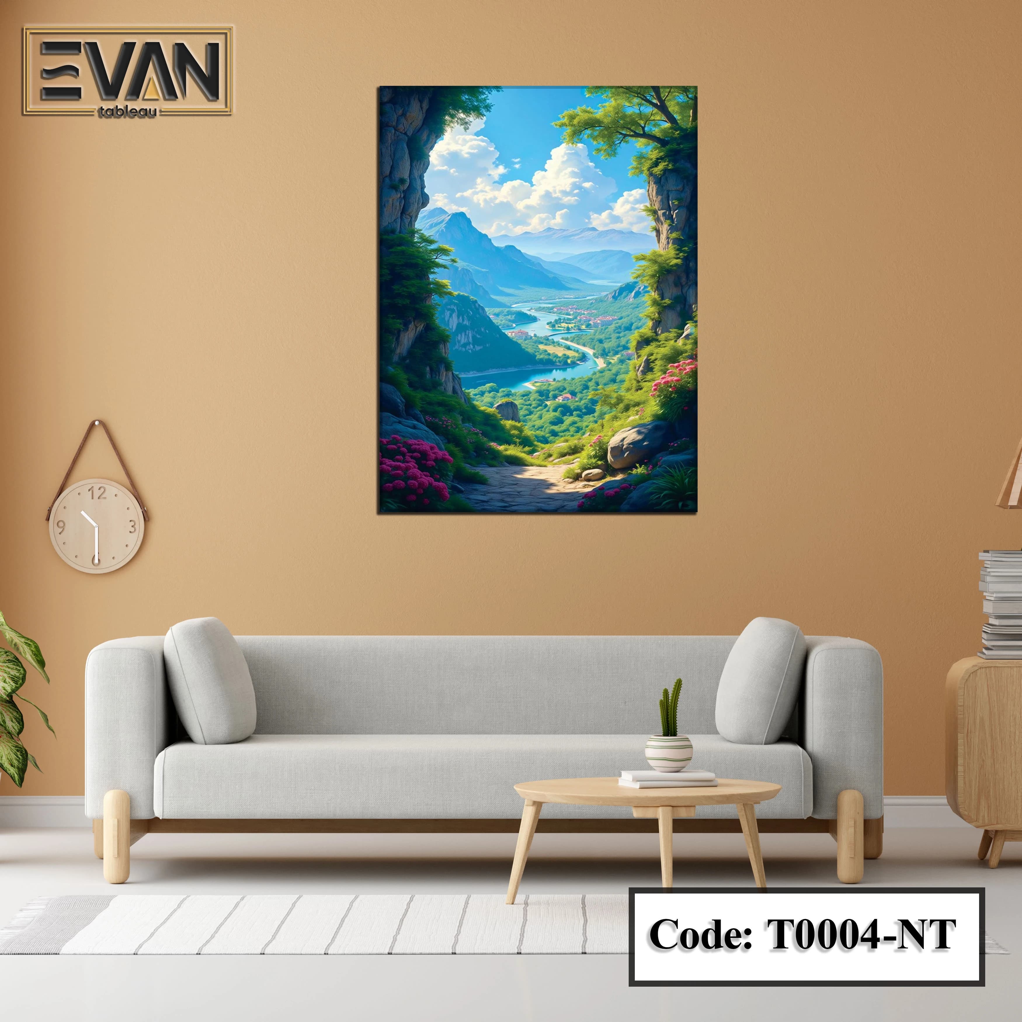 Nature Wall Art: Window to the Valley