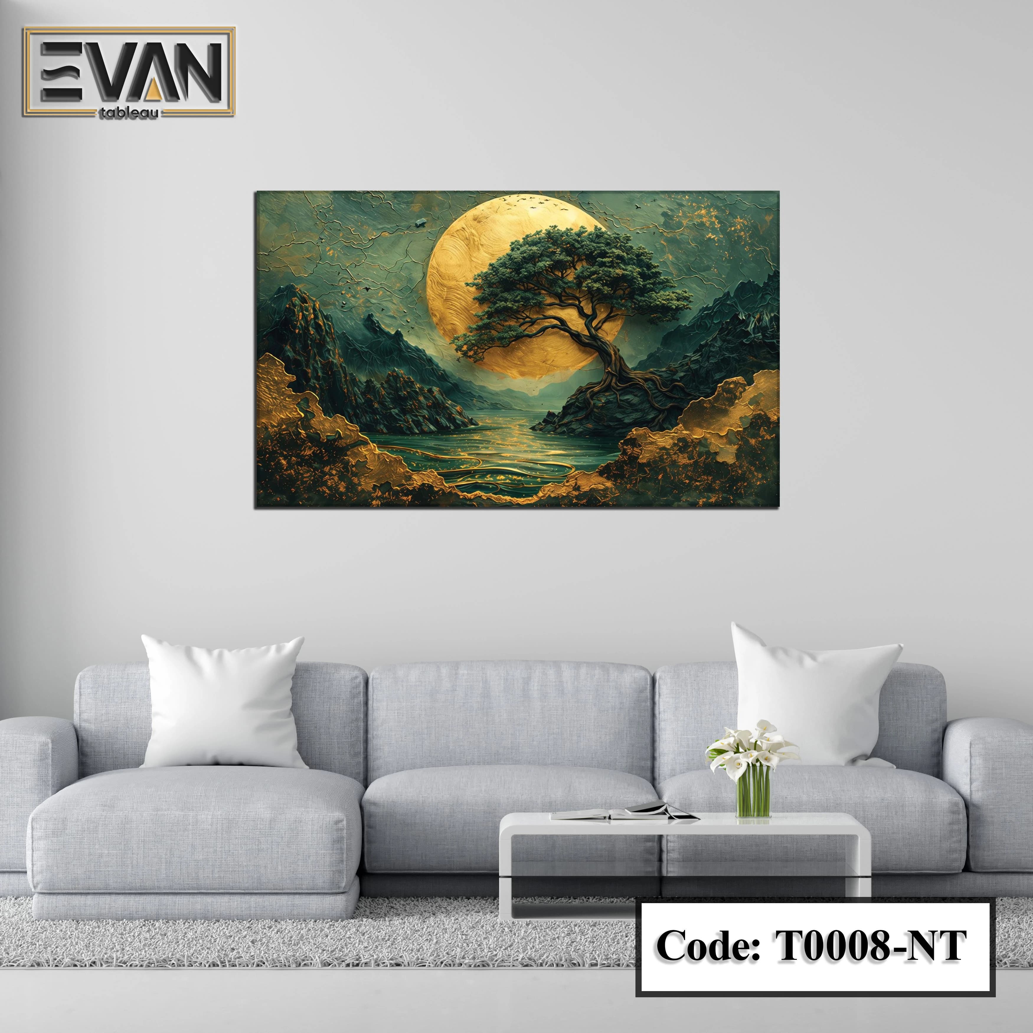 Nature Wall Art: Guardian of the Golden Orb