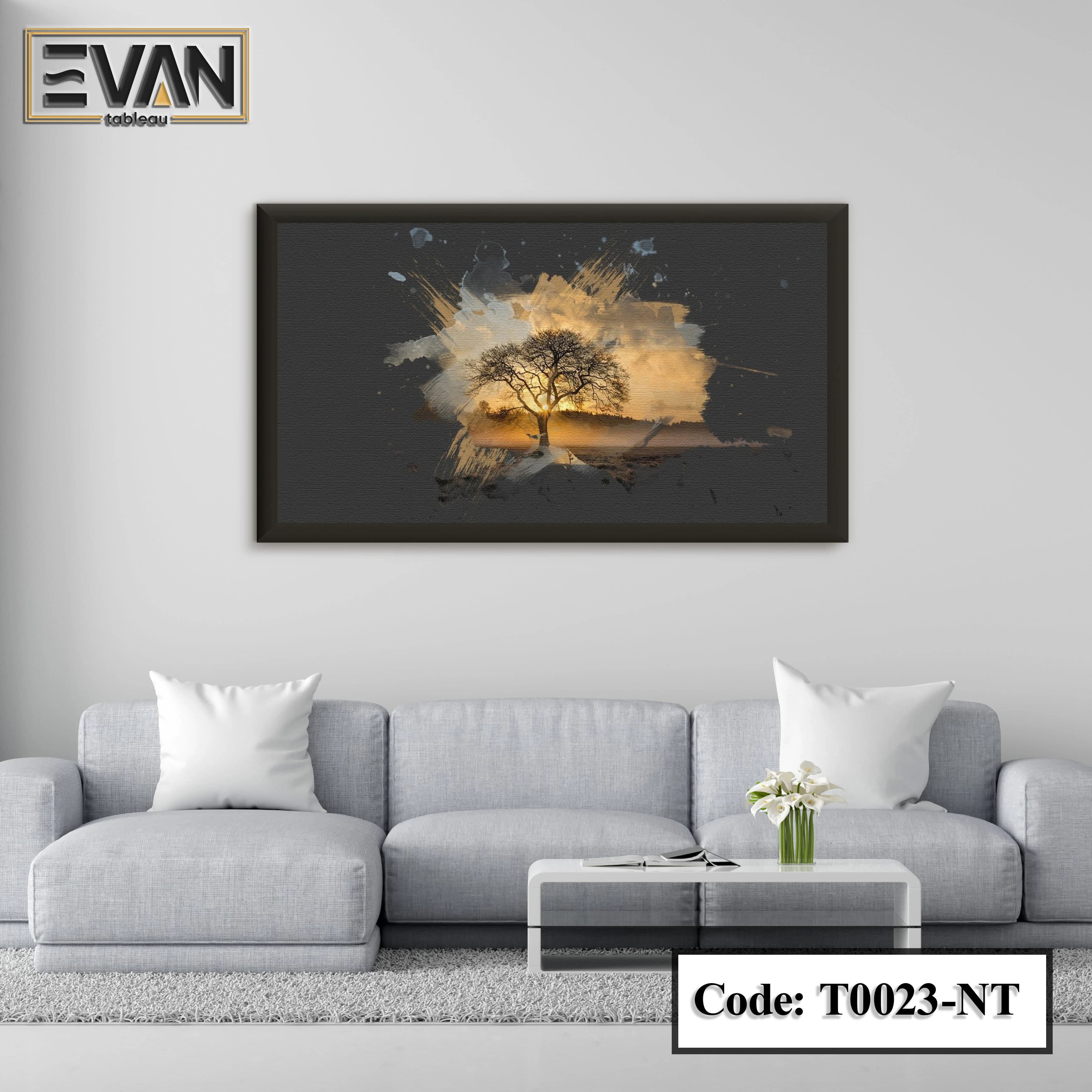 Nature Wall Art: Frame of Morning Solitude