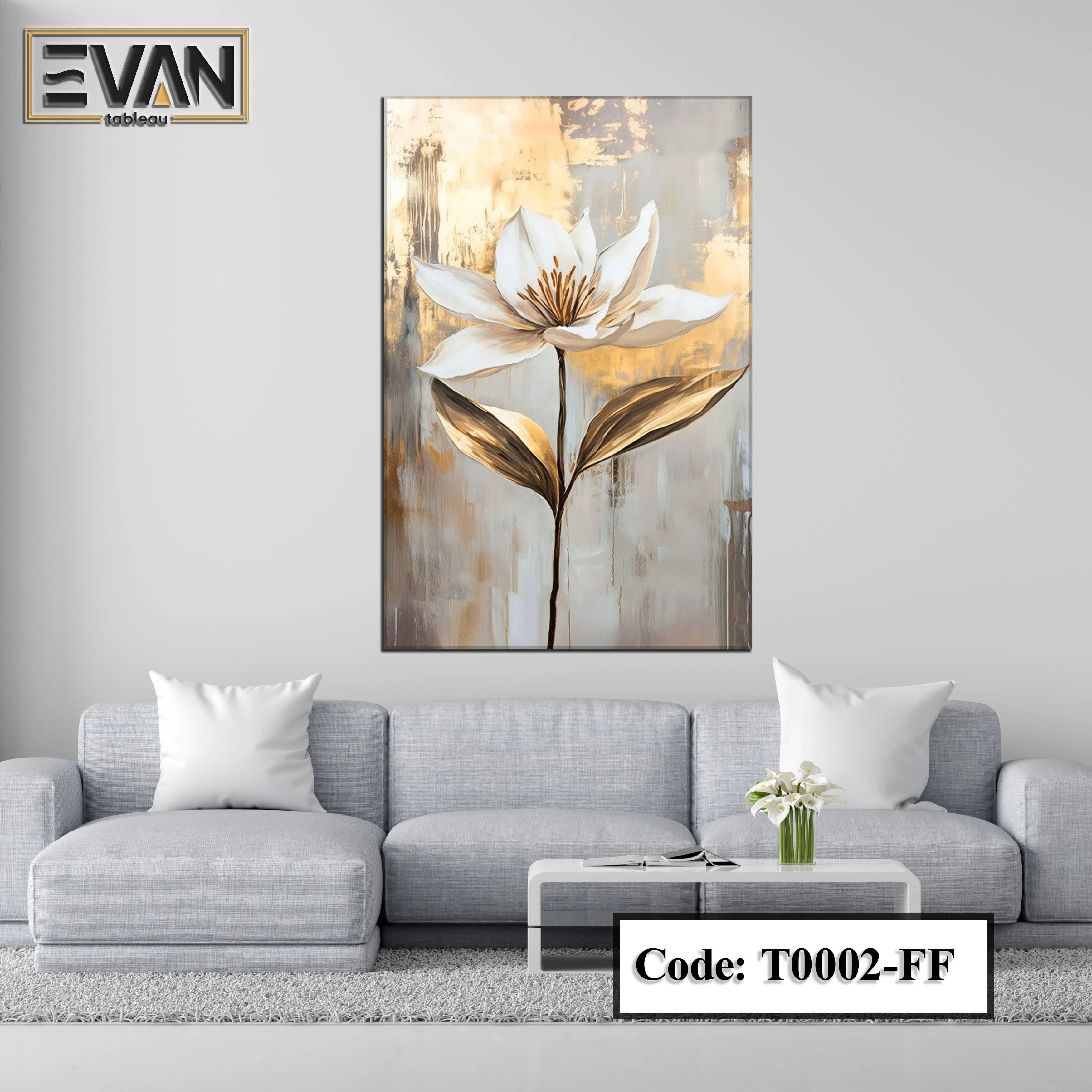 Flower Wall Art Canvas Print