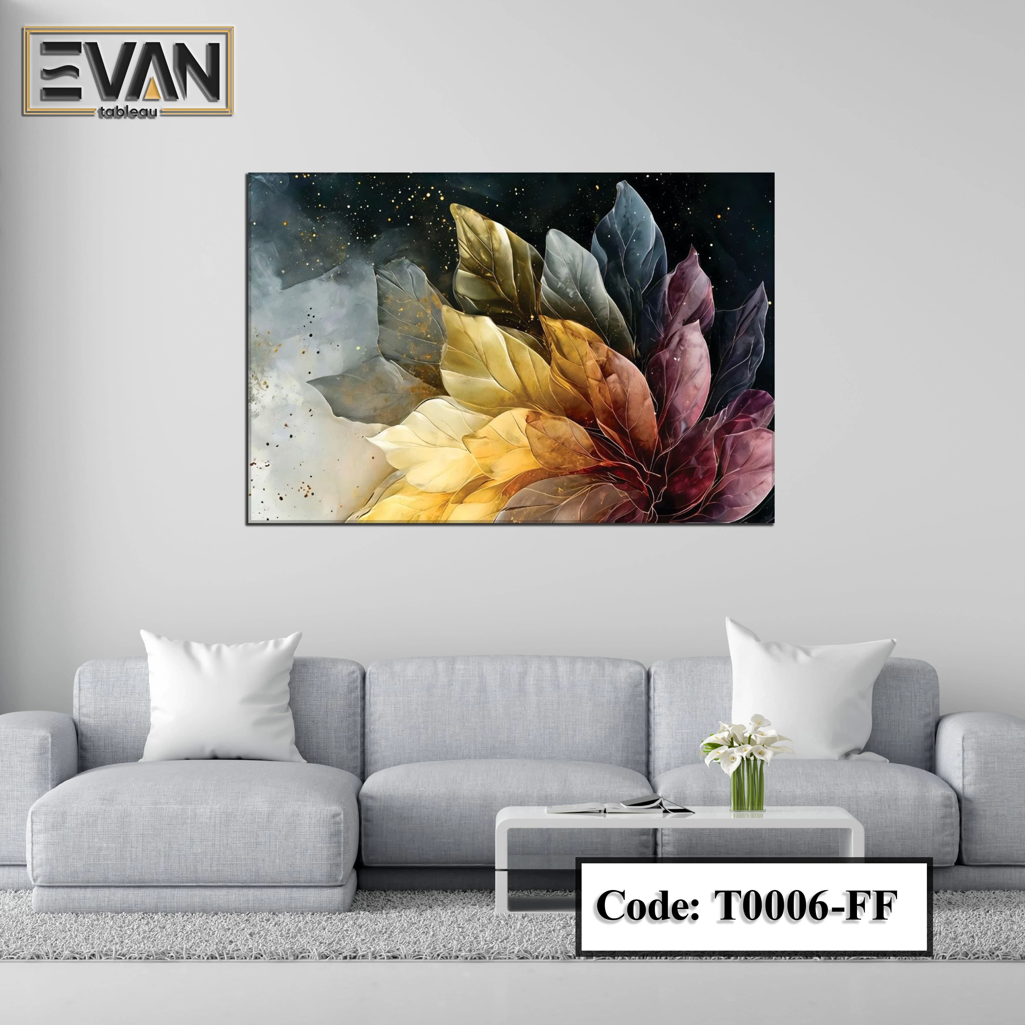 Flower Wall Art Canvas Print