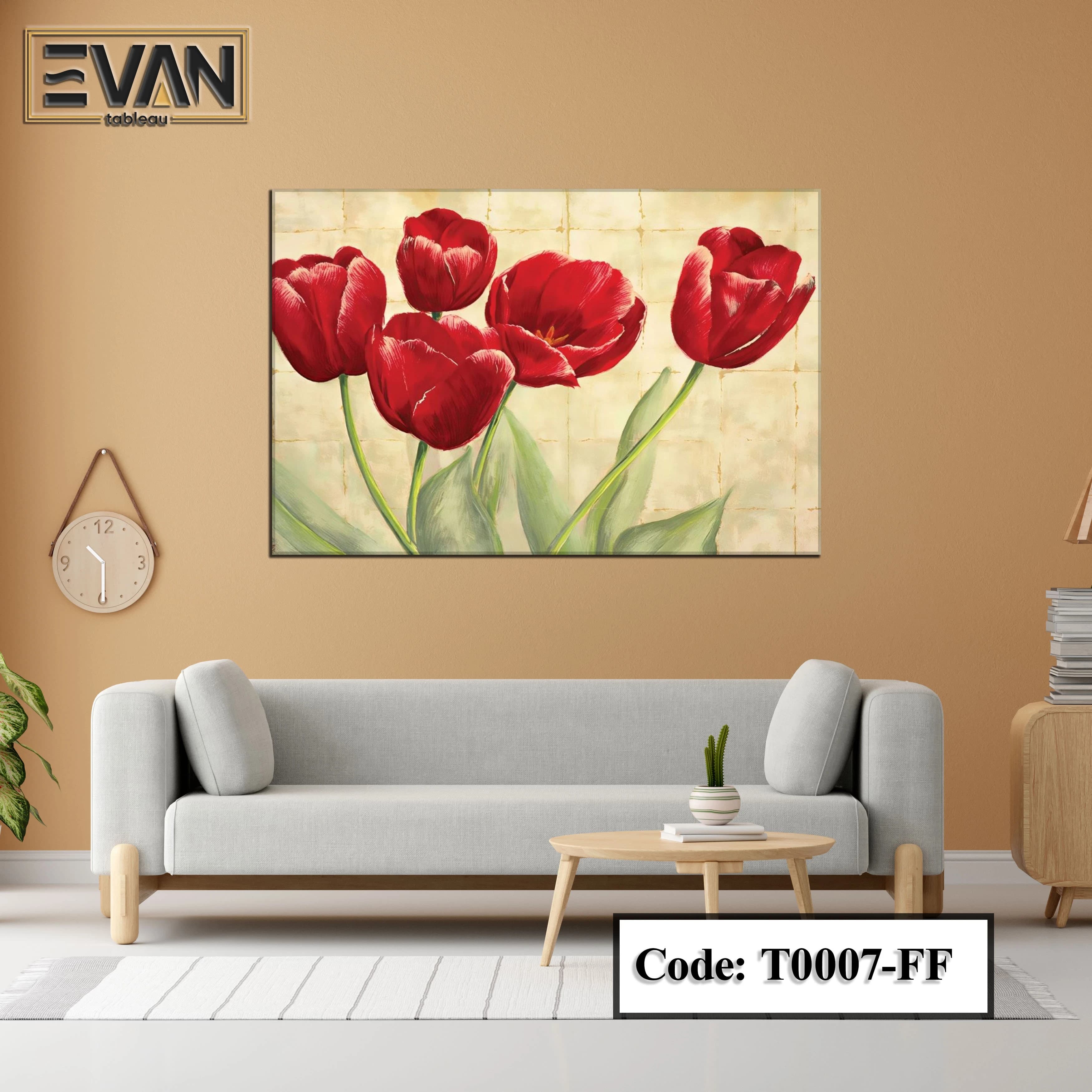 Flower Wall Art Canvas Print