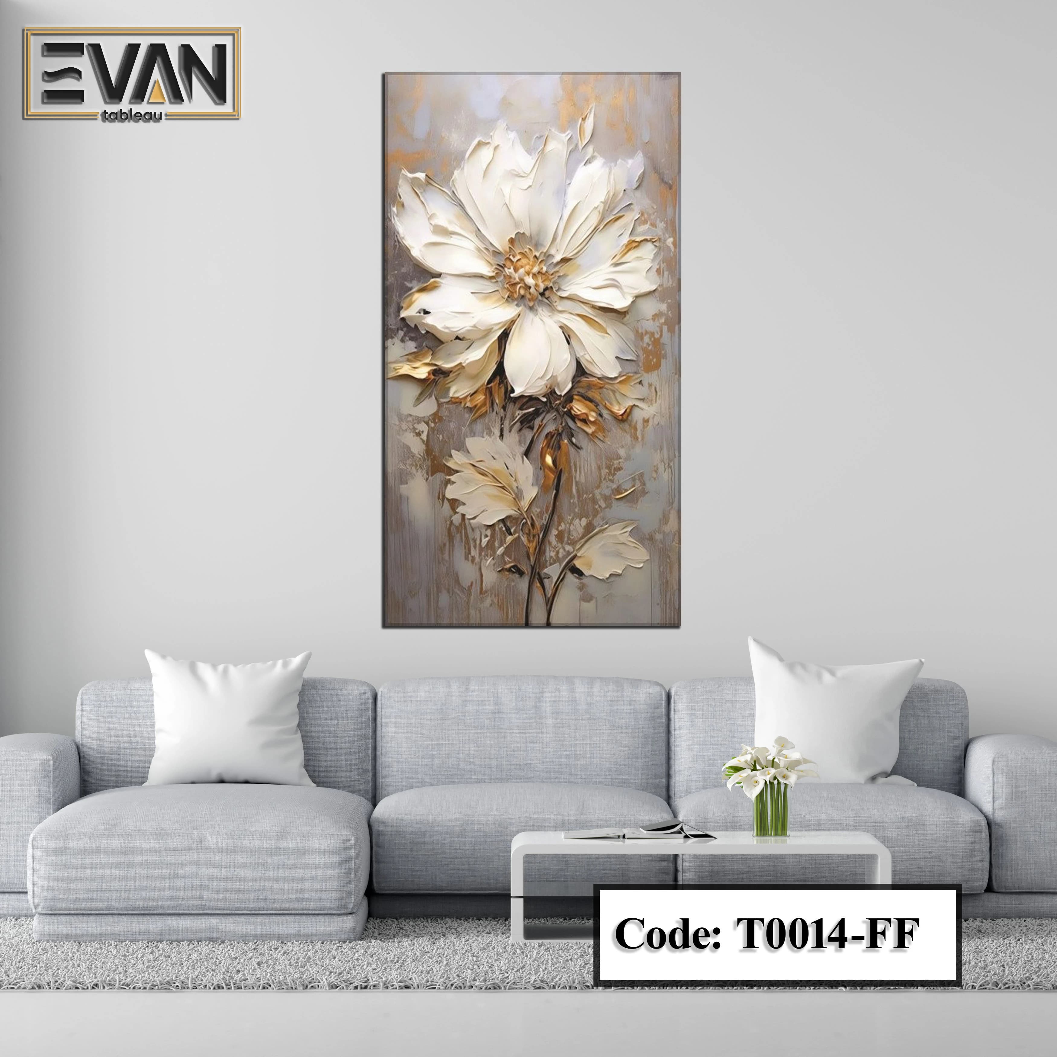 Flower Wall Art Canvas Print