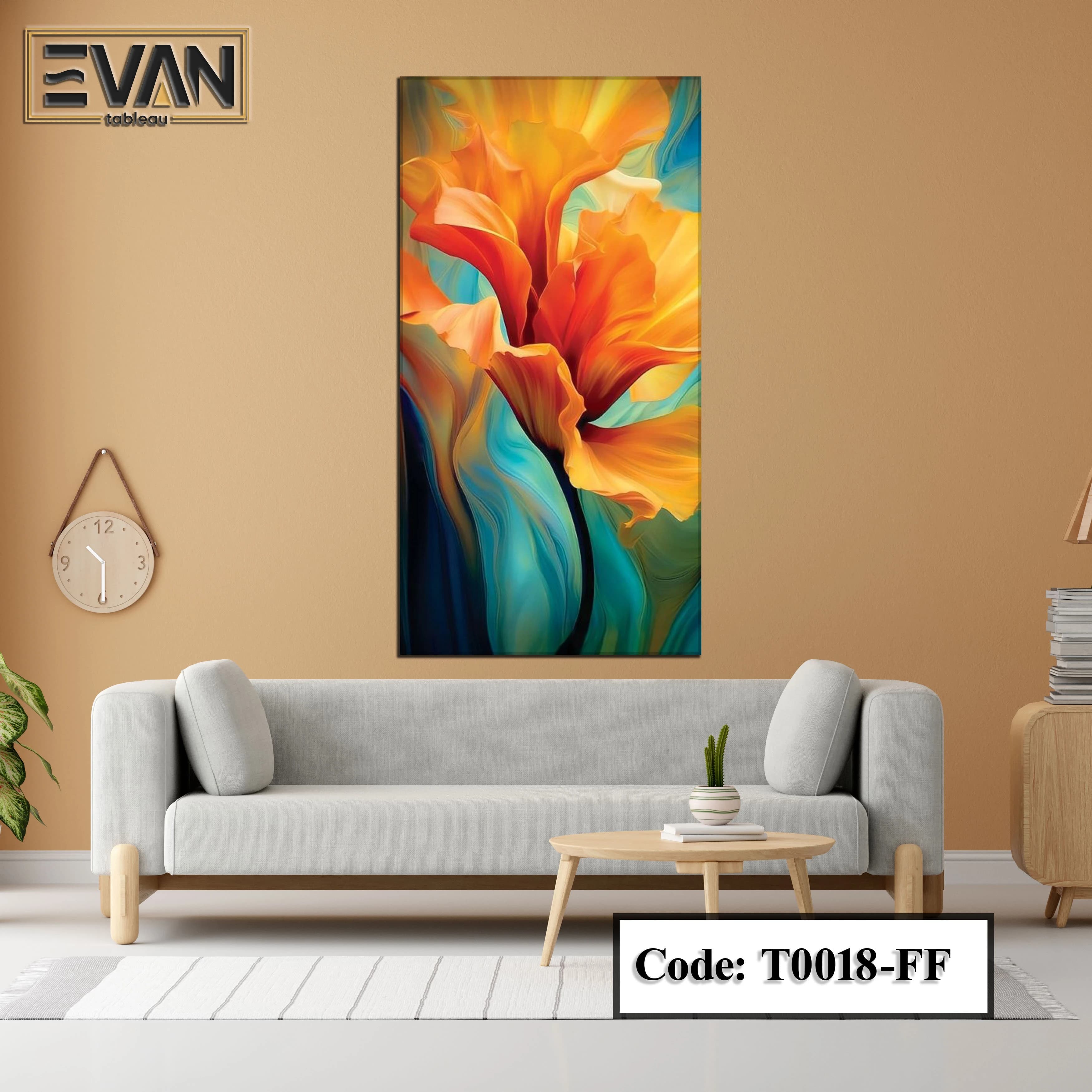 Flower Wall Art Canvas Print