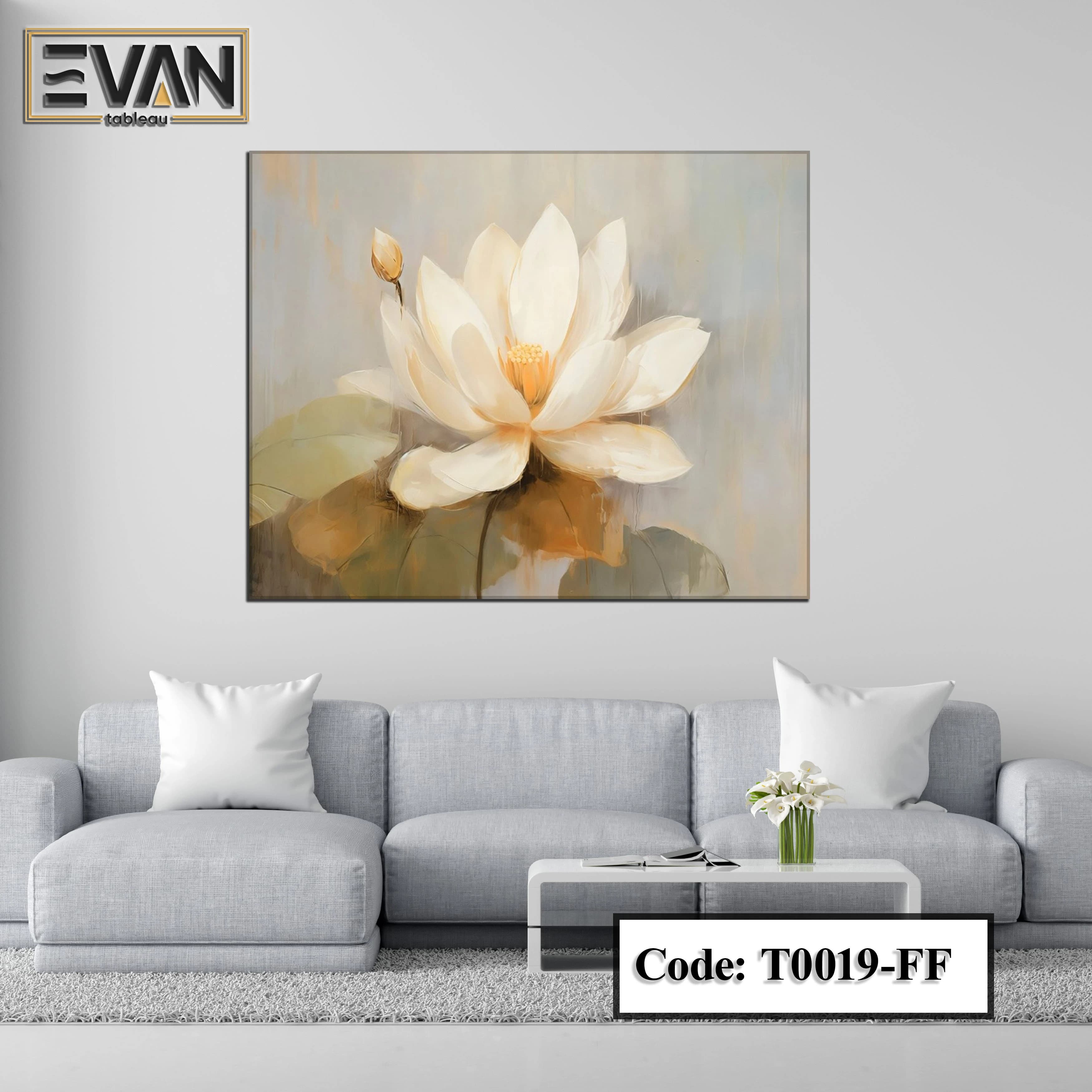 Flower Wall Art Canvas Print