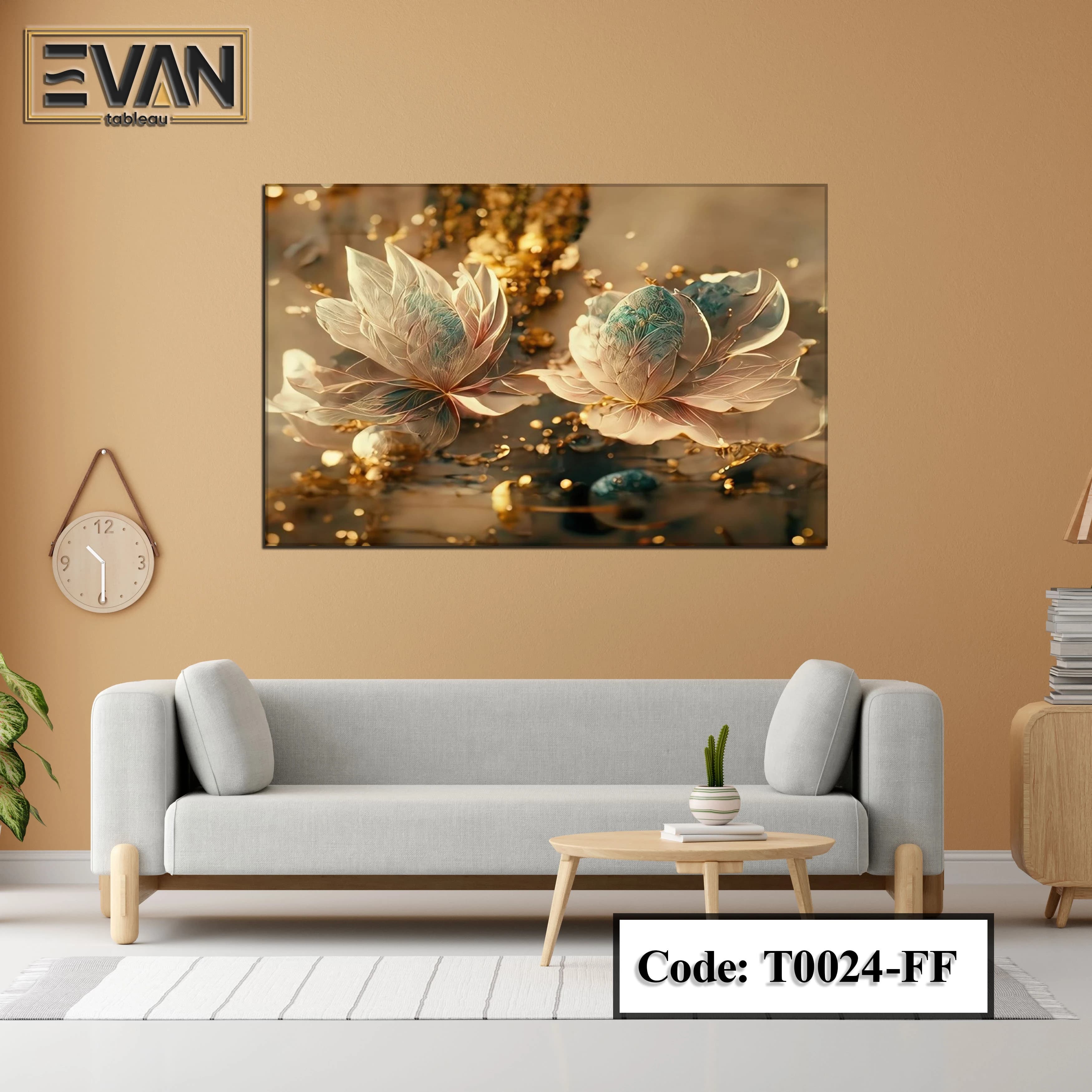 Flower Wall Art Canvas Print