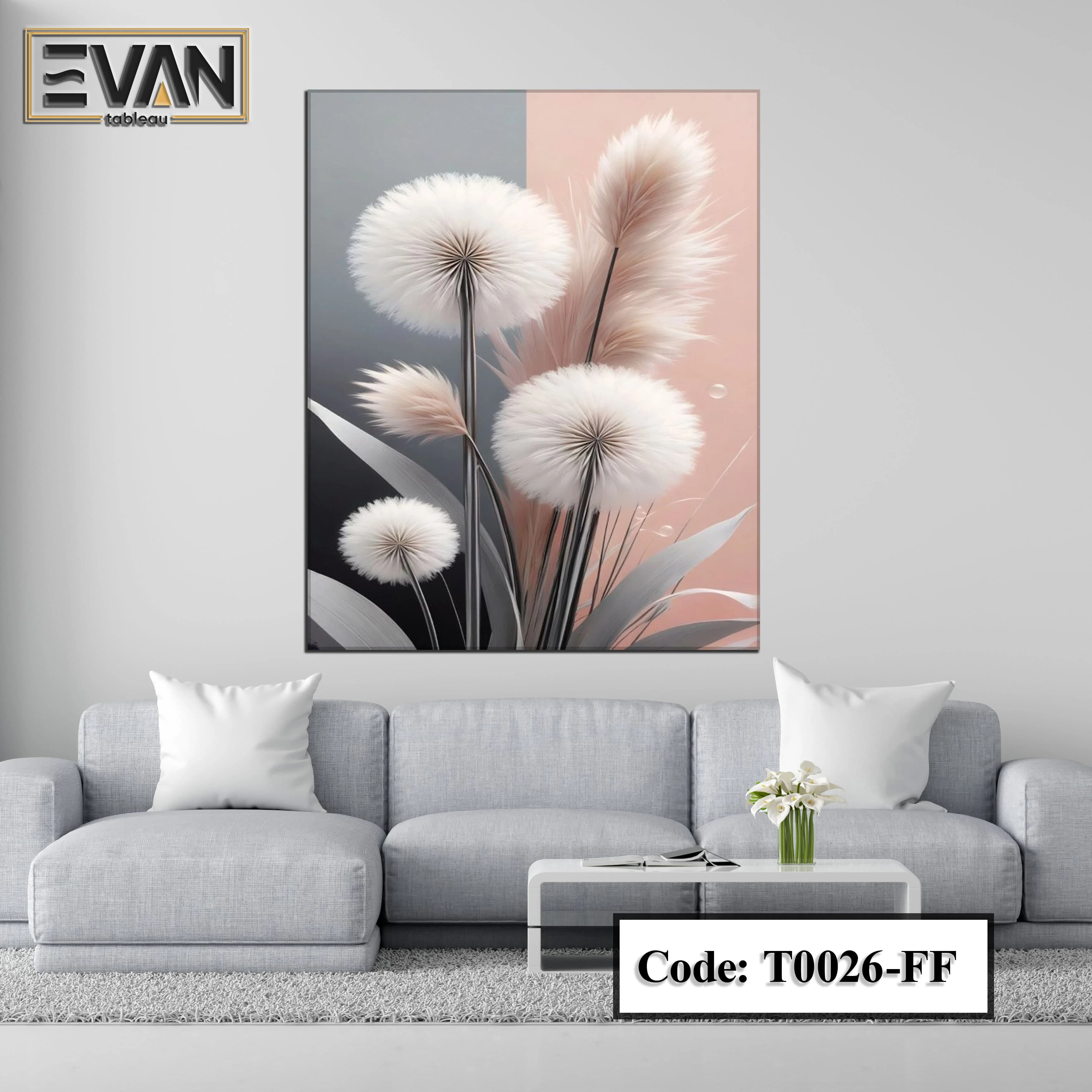 Flower Wall Art Canvas Print