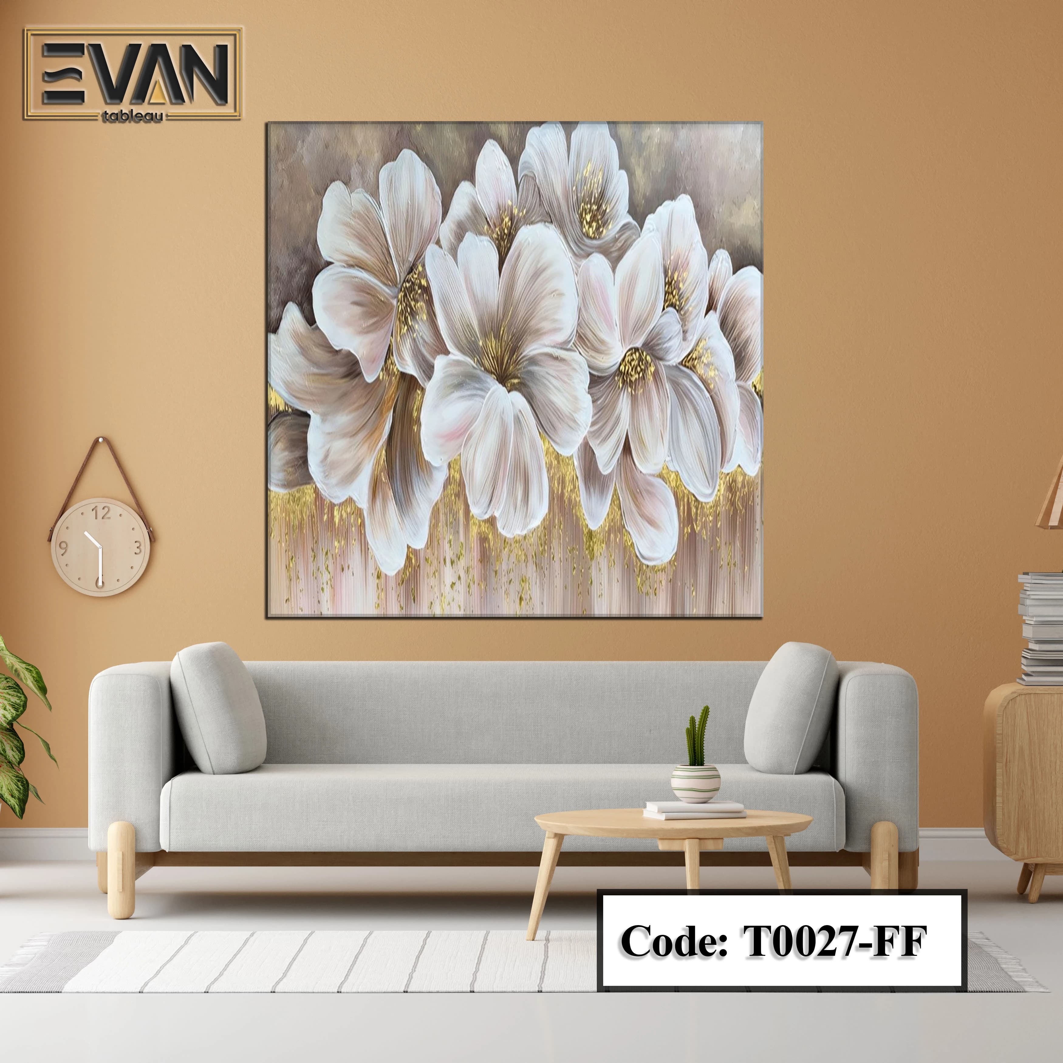 Flower Wall Art Canvas Print