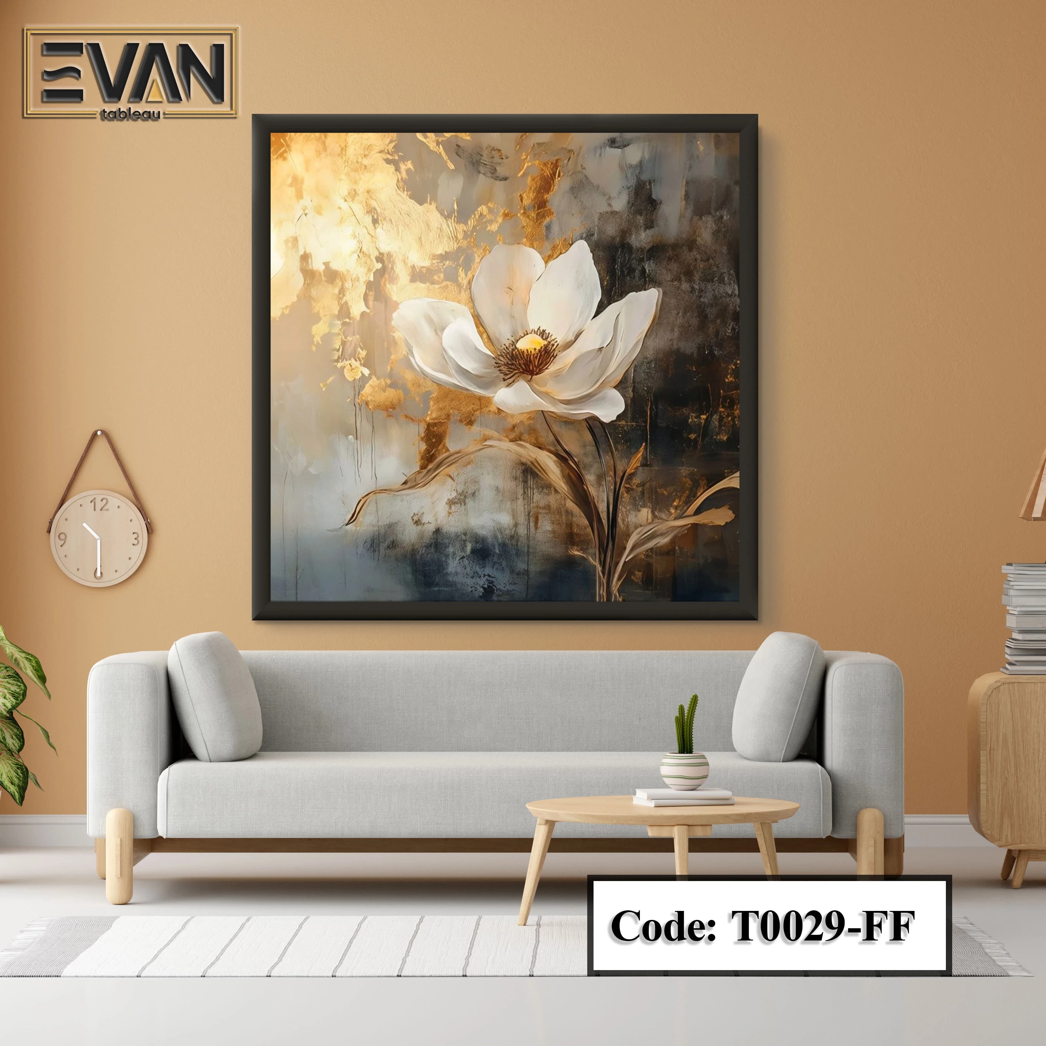 Flower Wall Art Canvas Print