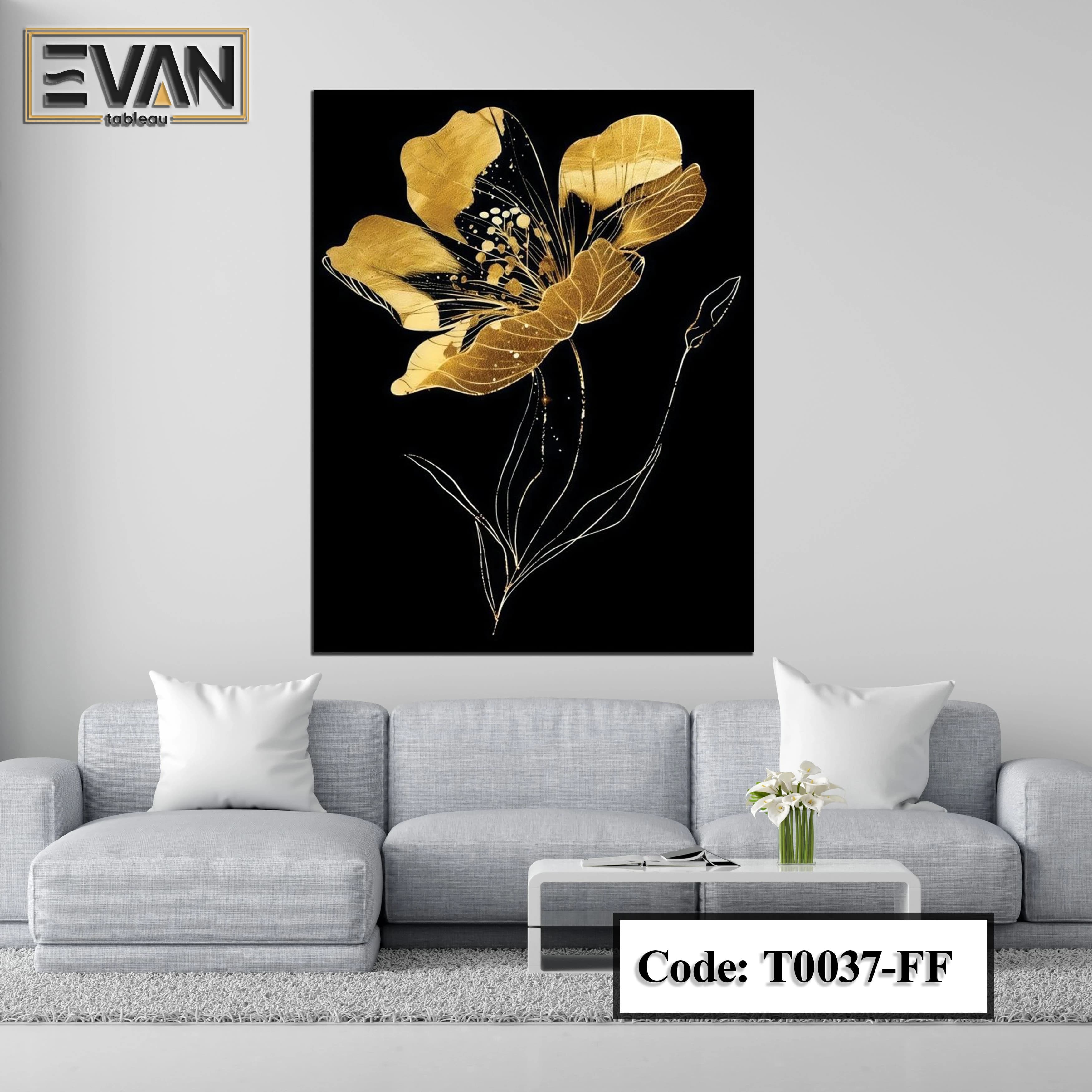 Flower Wall Art Canvas Print