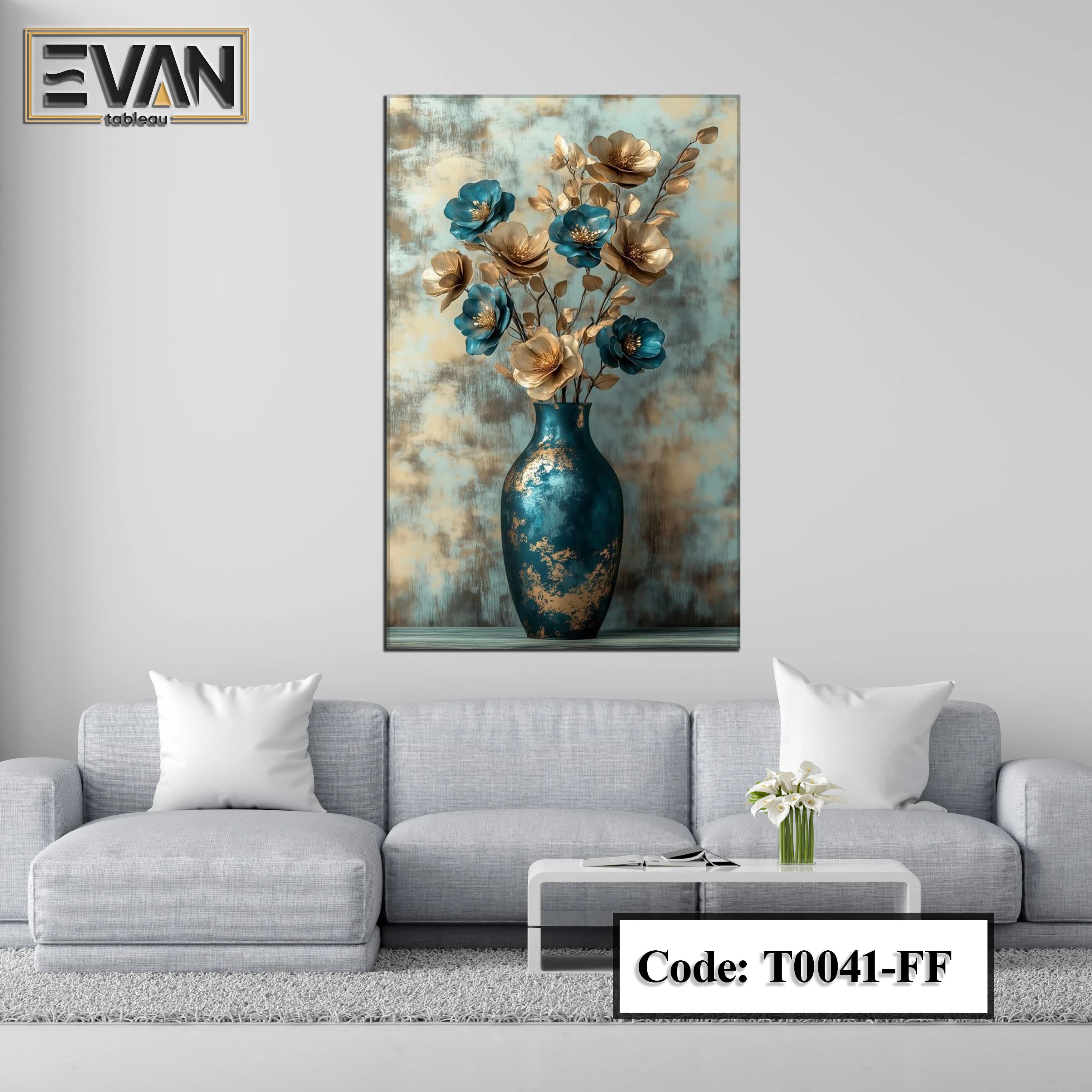 Flower Wall Art Canvas Print