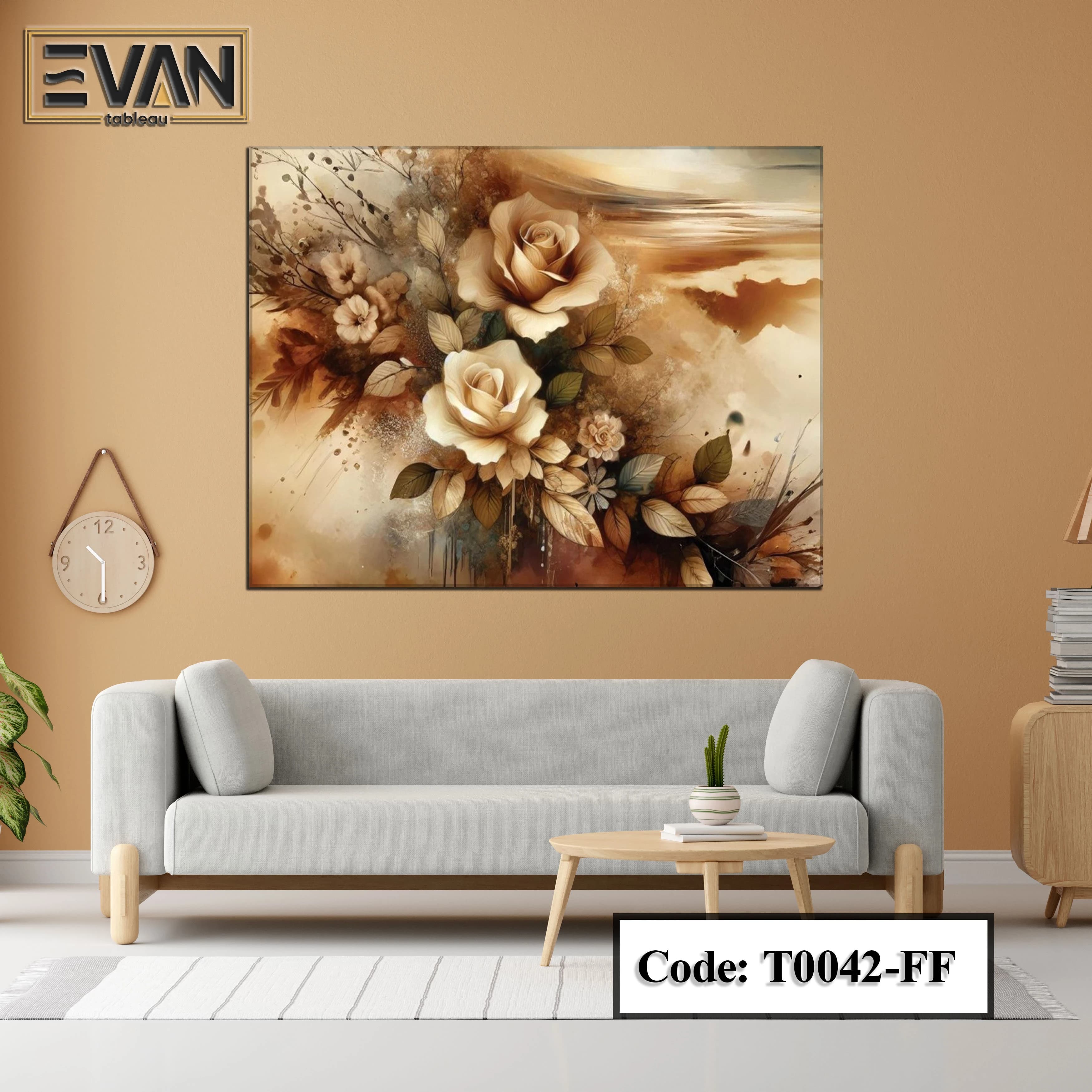 Flower Wall Art Canvas Print