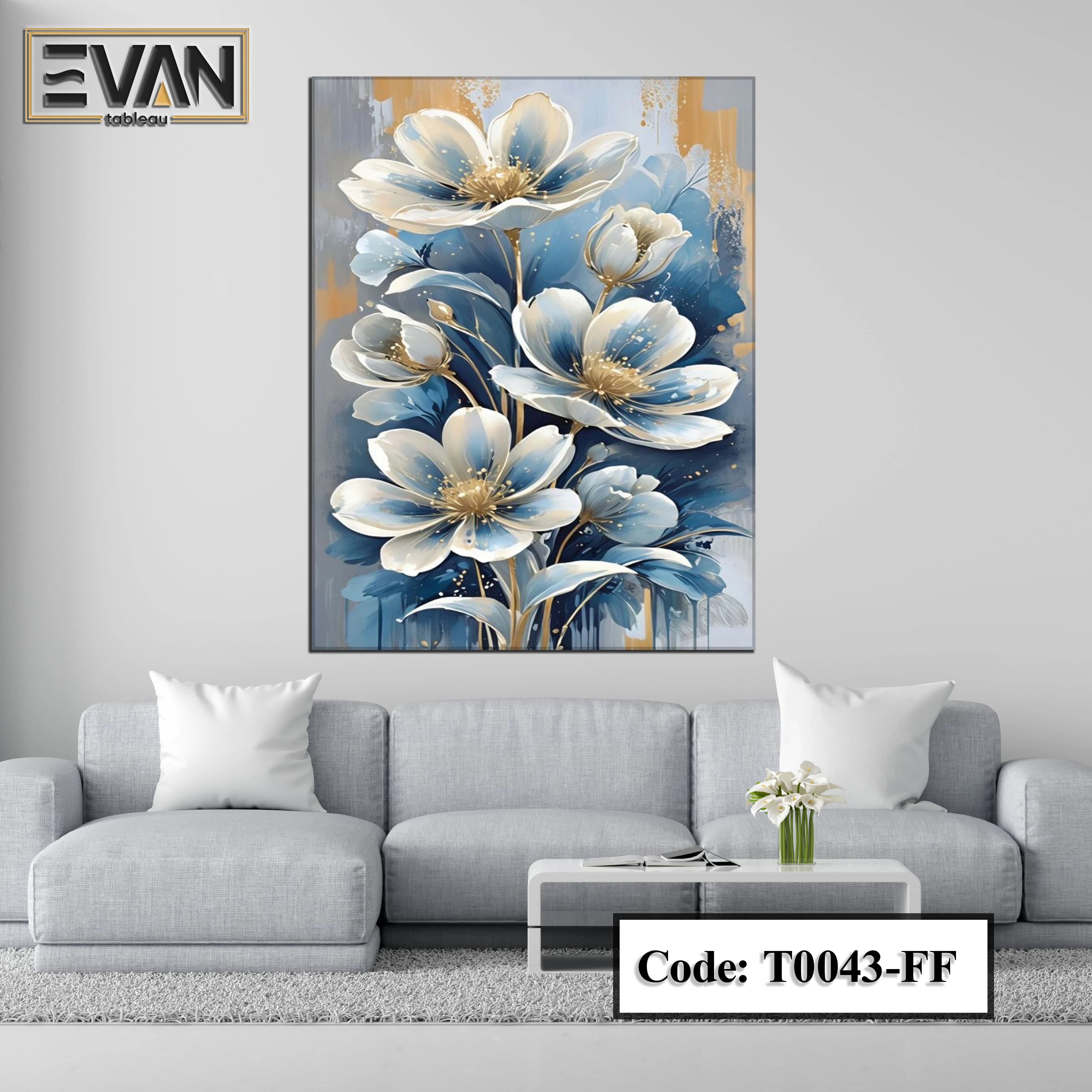 Flower Wall Art Canvas Print