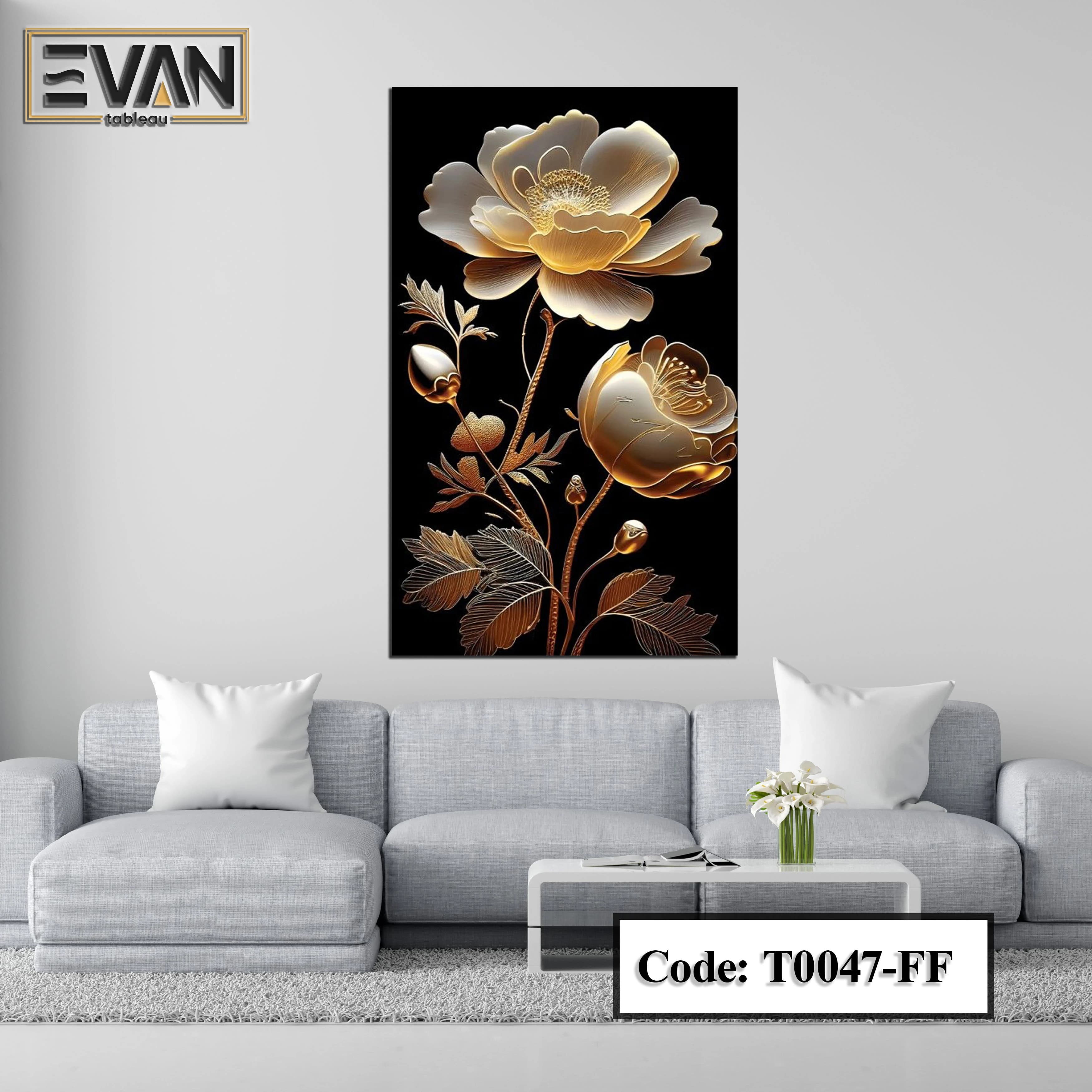 Flower Wall Art Canvas Print