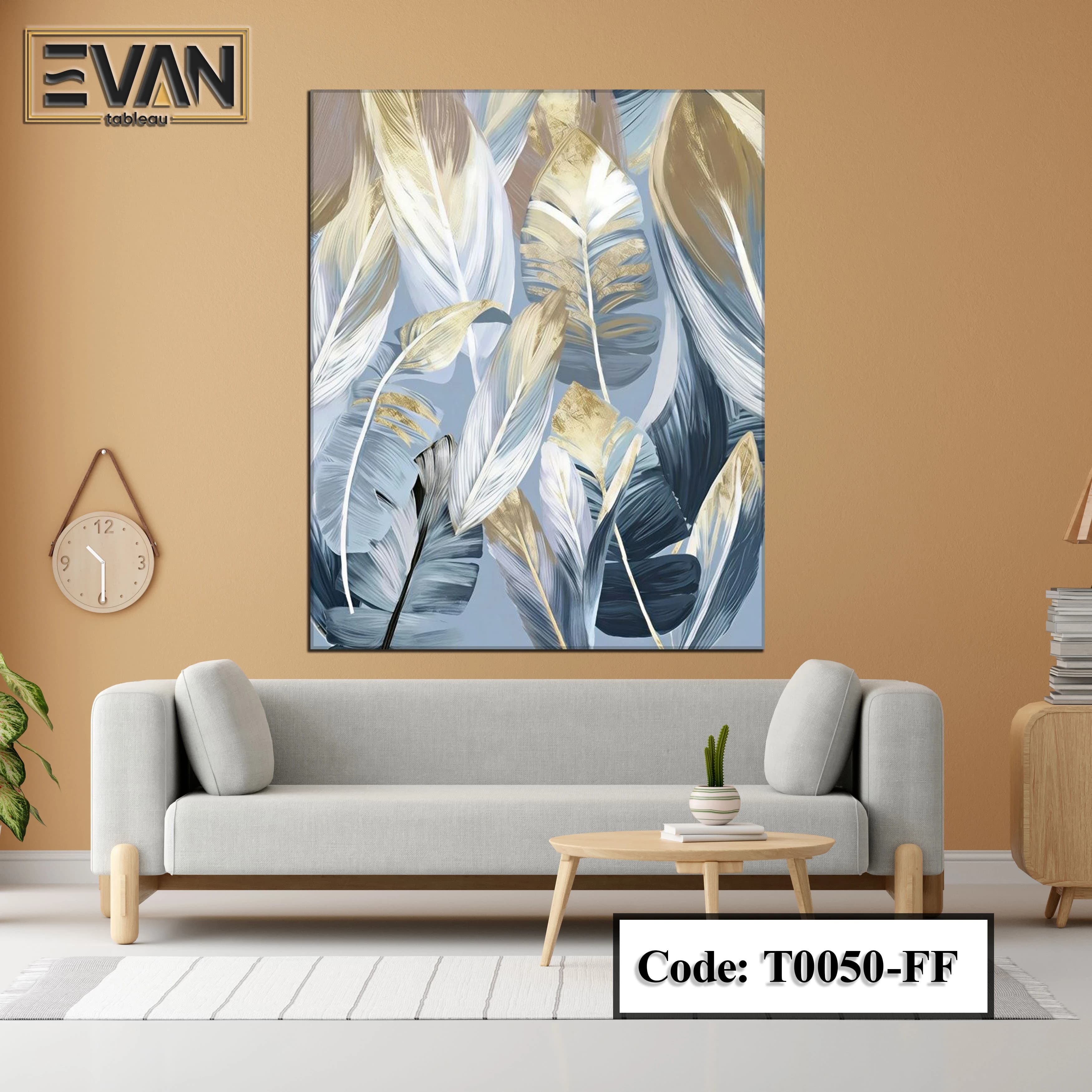 Feather Wall Art Canvas Print