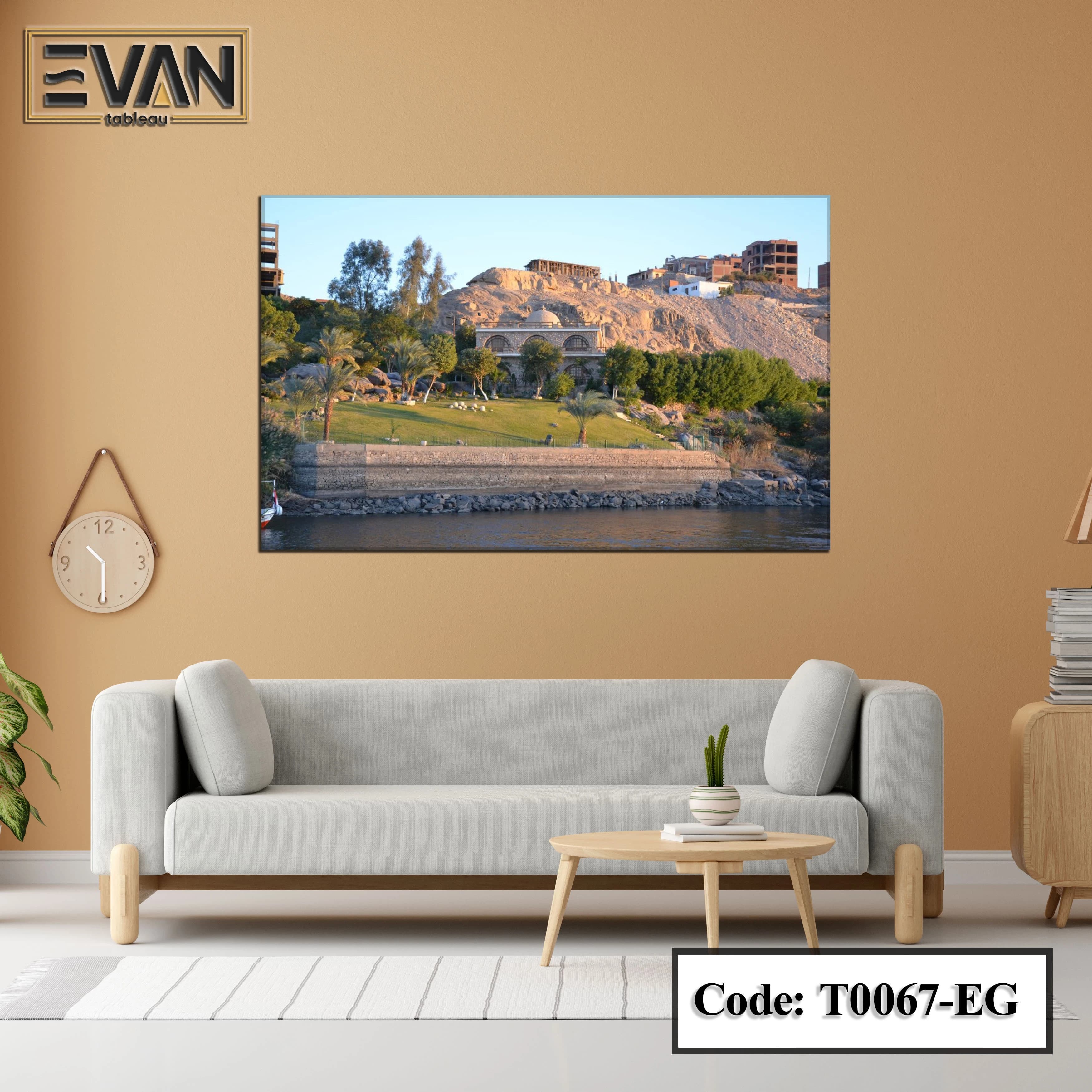 Egyptian Wall Art Canvas Print