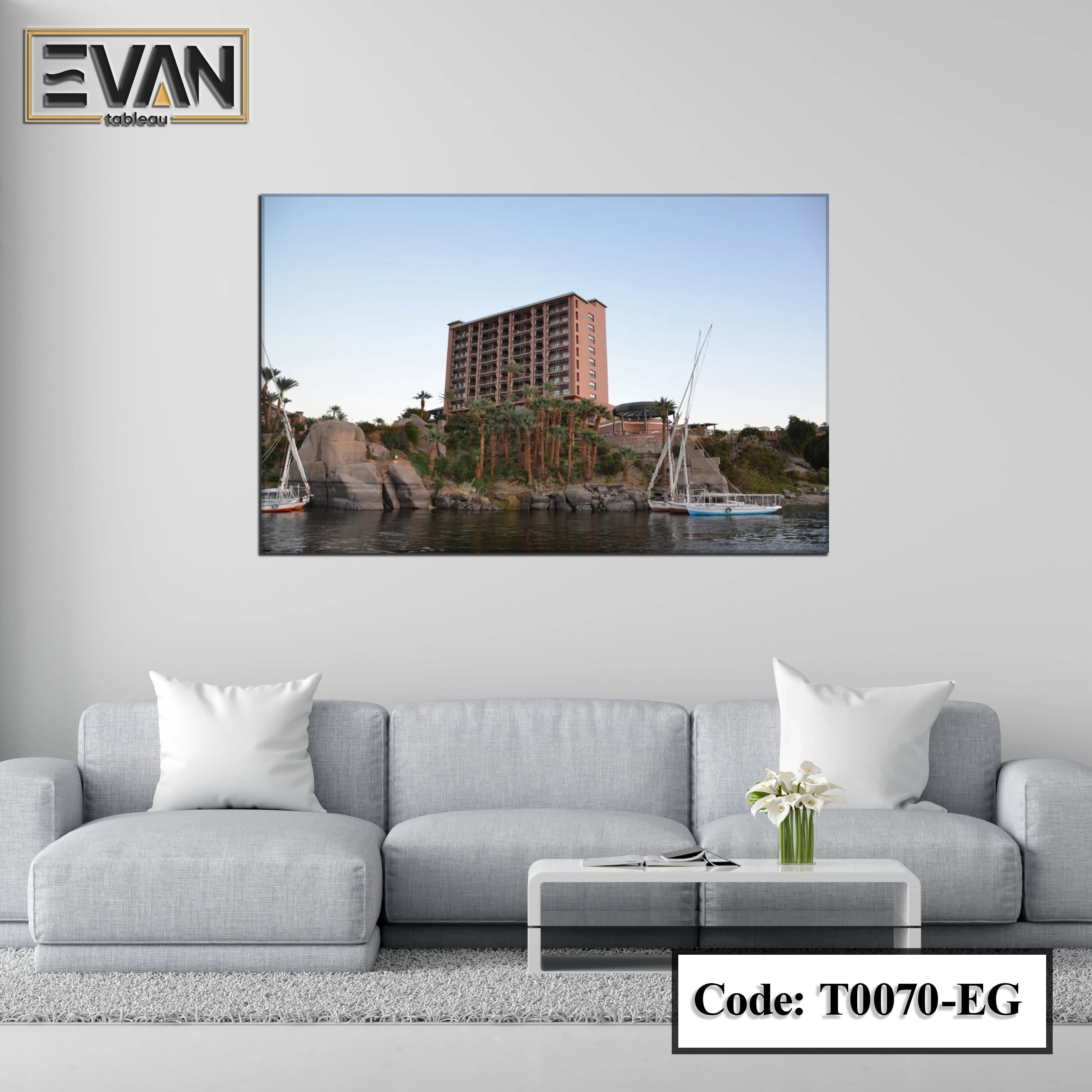 Egyptian Wall Art Canvas Print