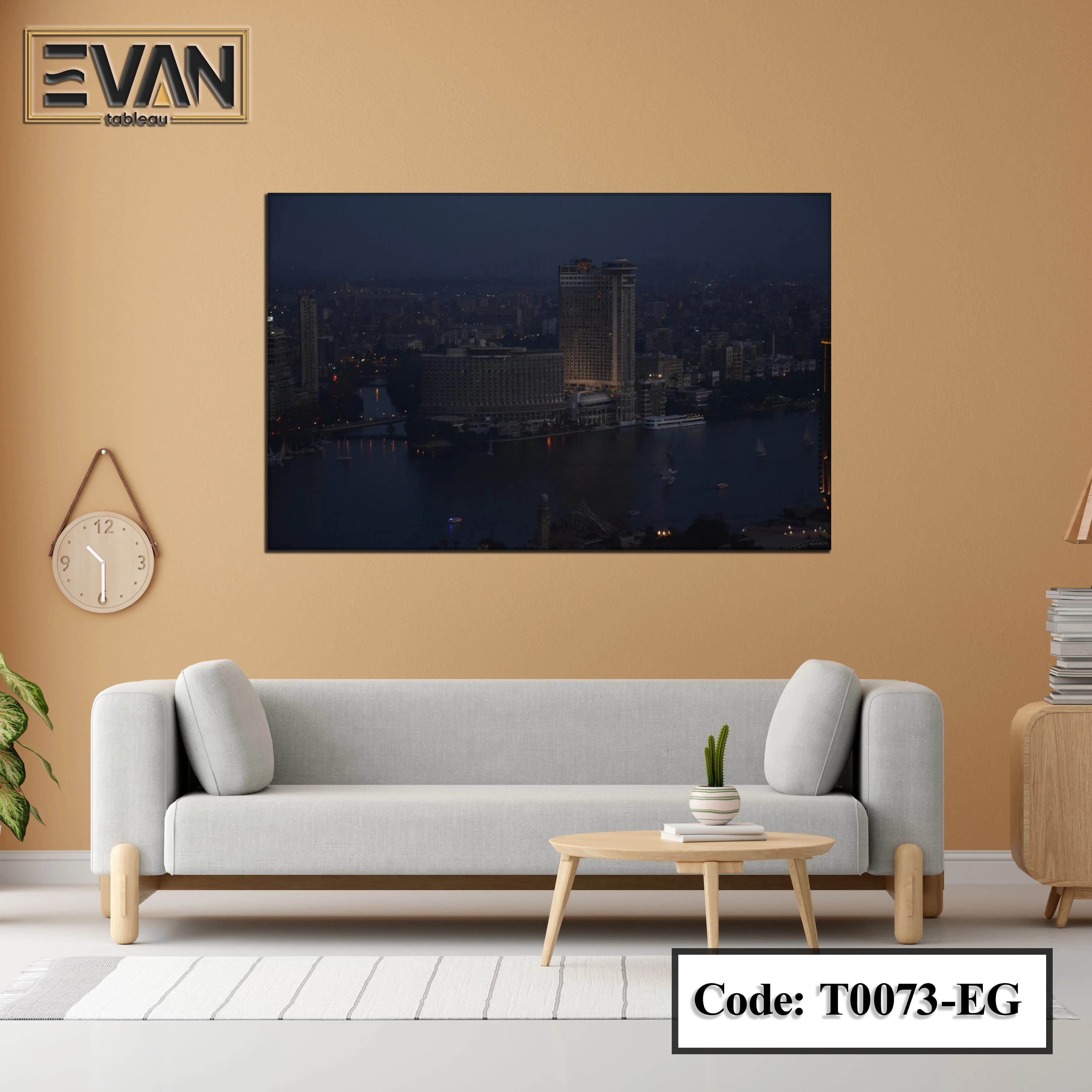 Egyptian Wall Art Canvas Print