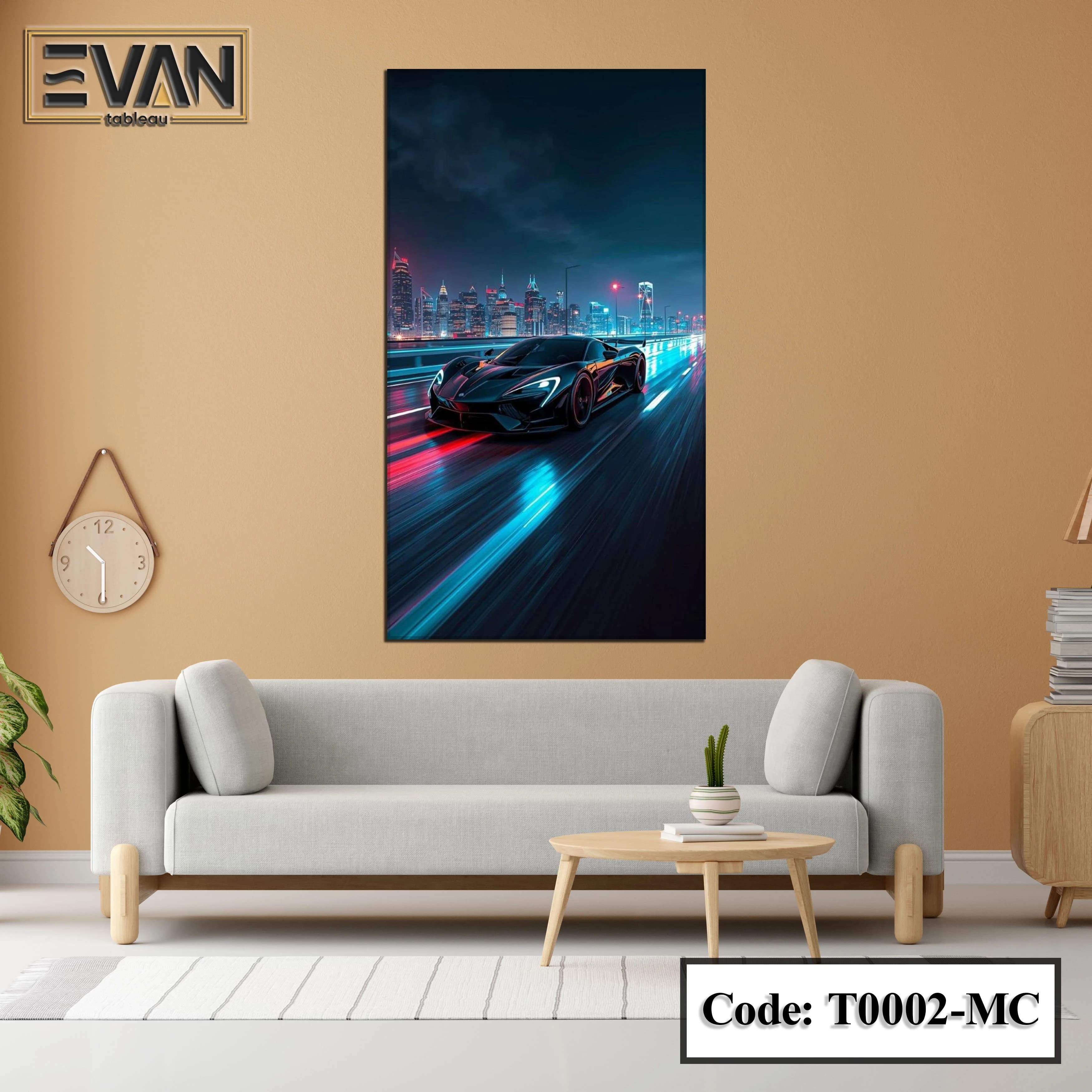 Supercars & Sports Cars Wall Art Canvas Print