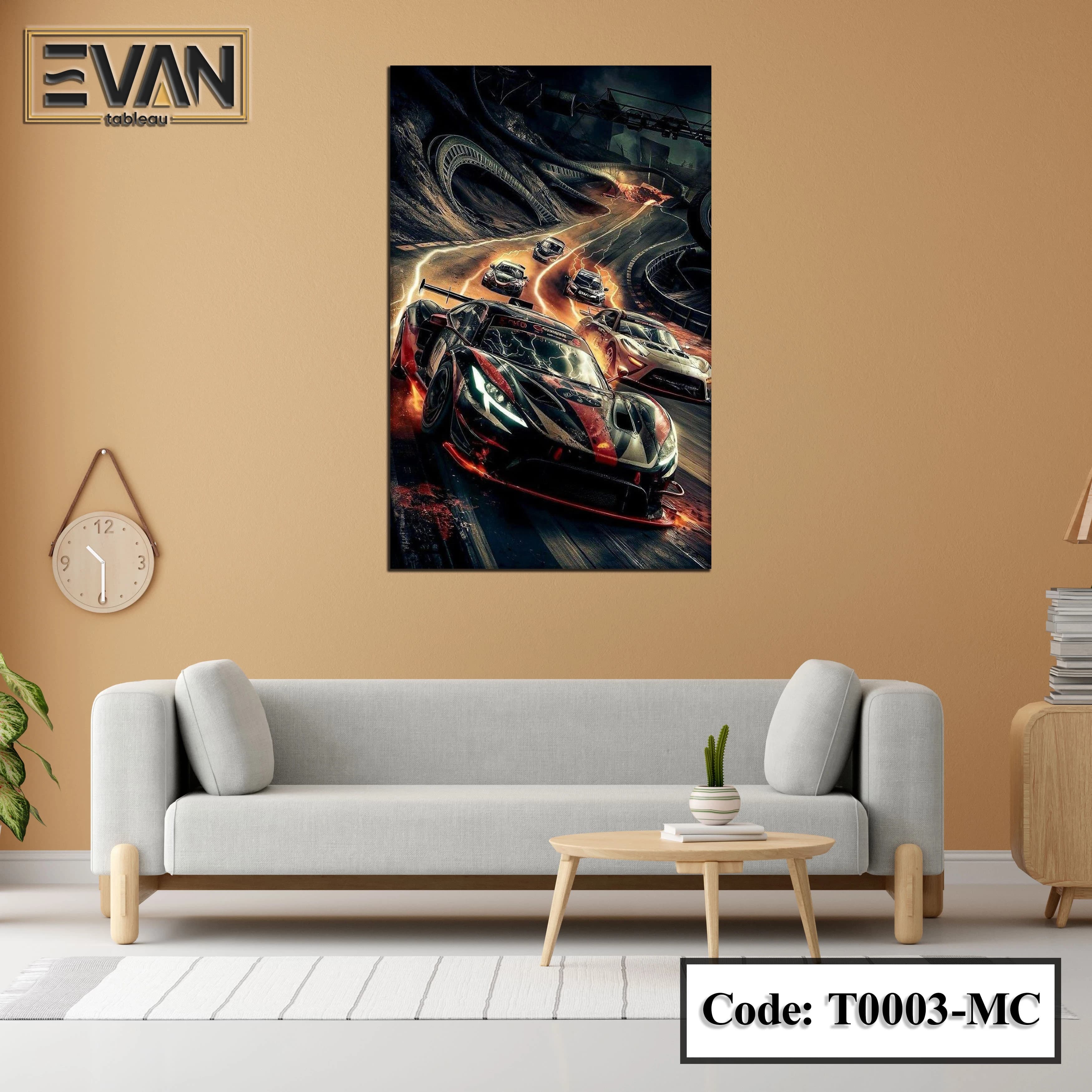 Supercars & Sports Cars Wall Art Canvas Print