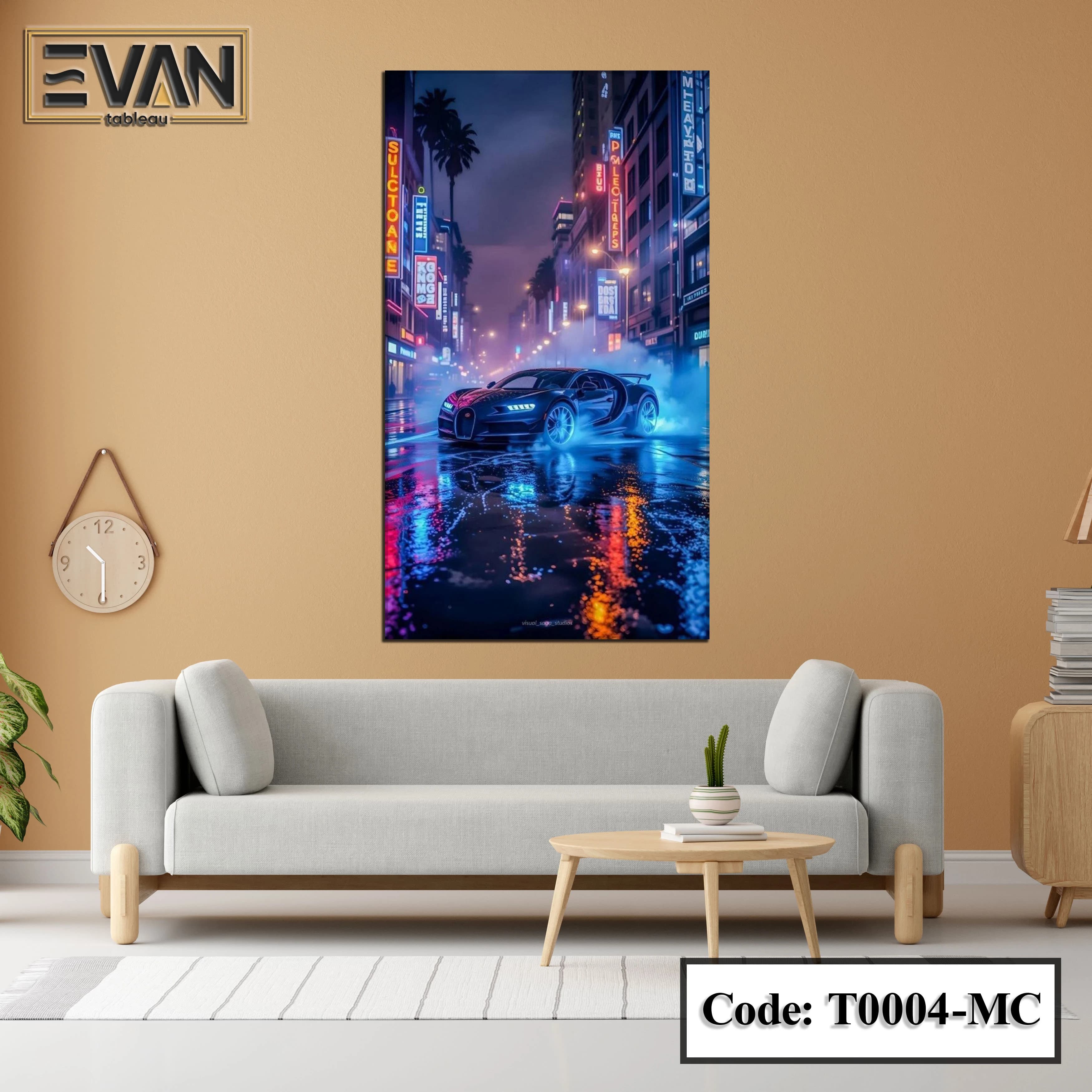 Supercars & Sports Cars Wall Art Canvas Print