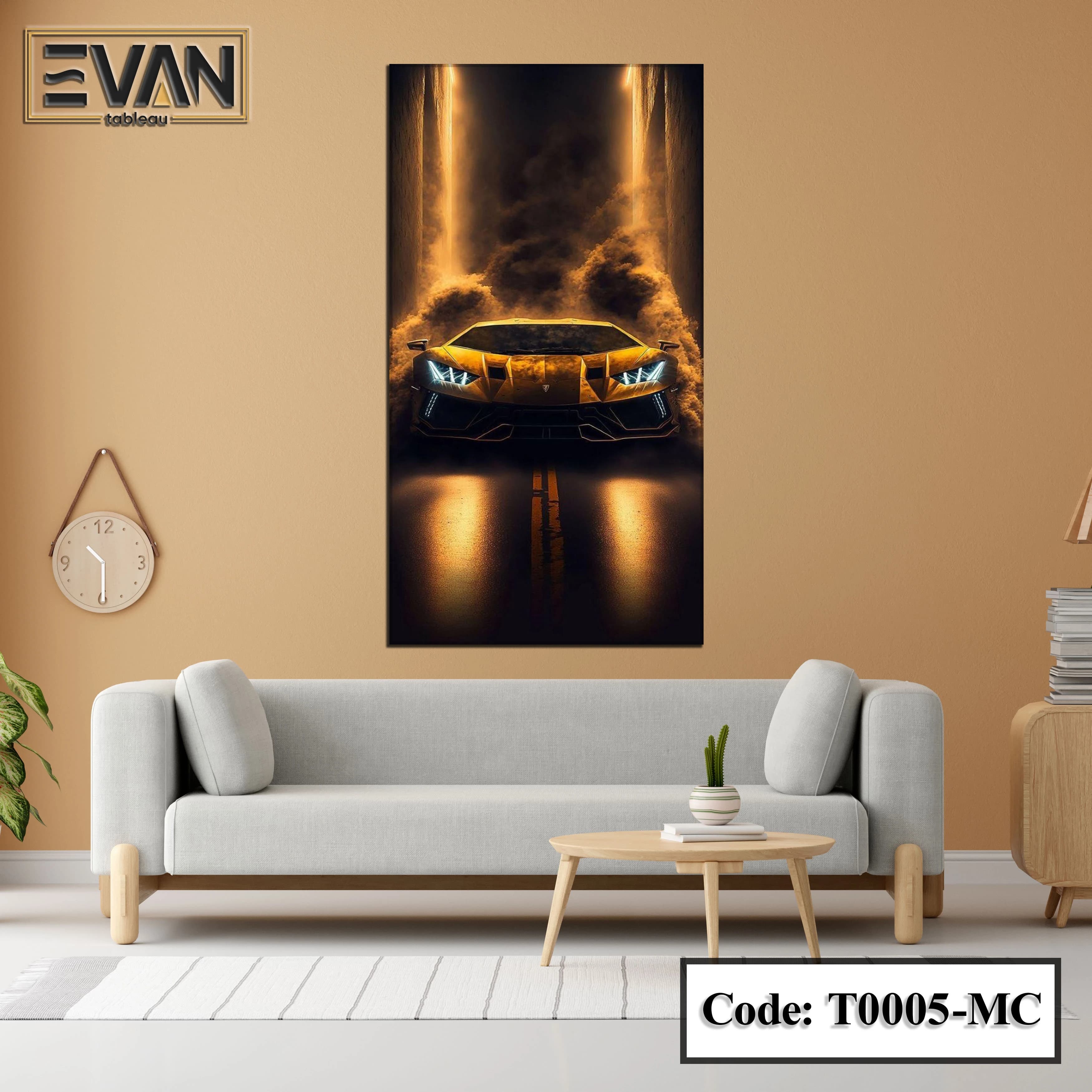Supercars & Sports Cars Wall Art Canvas Print