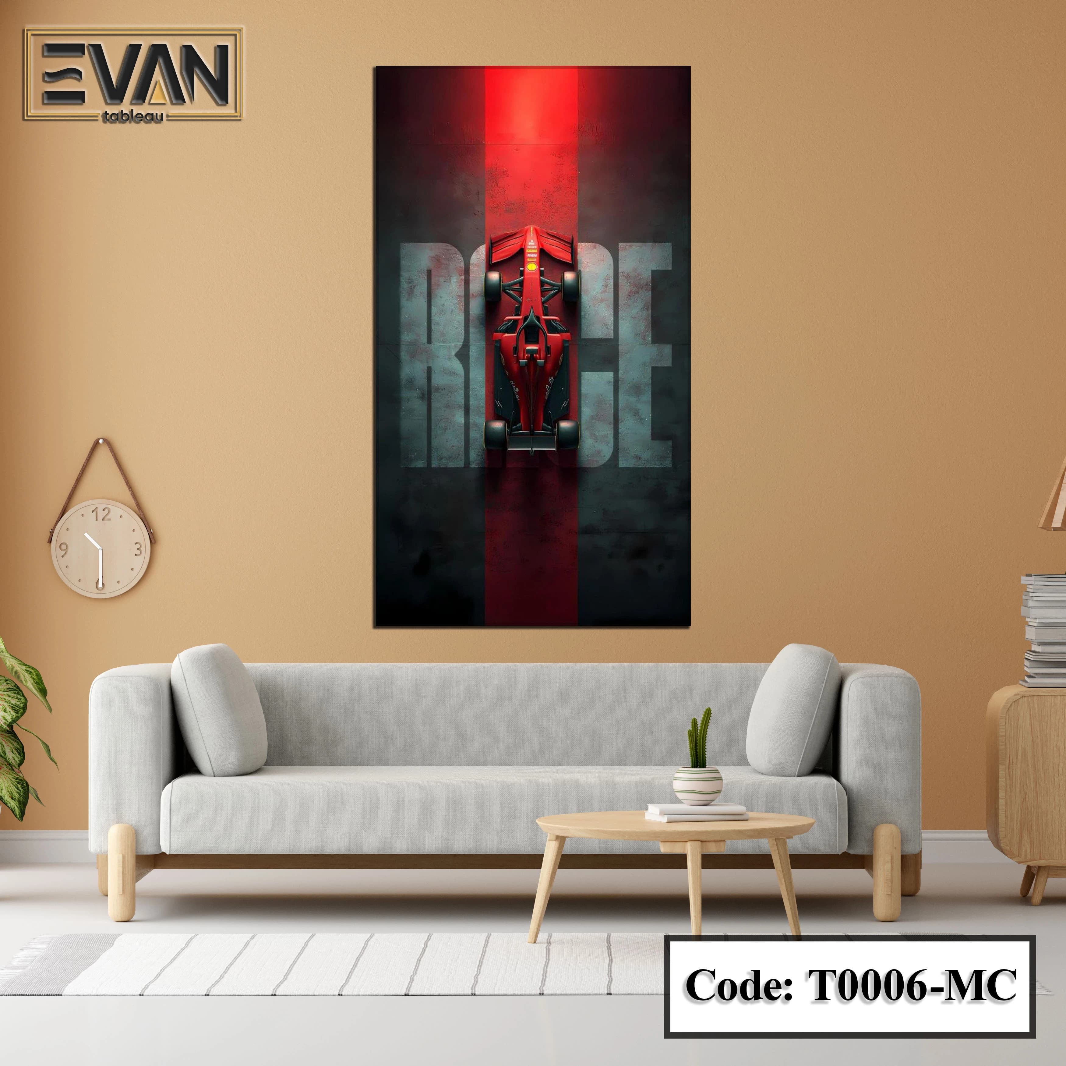 Formula-1 & Professional Racing Wall Art Canvas Print