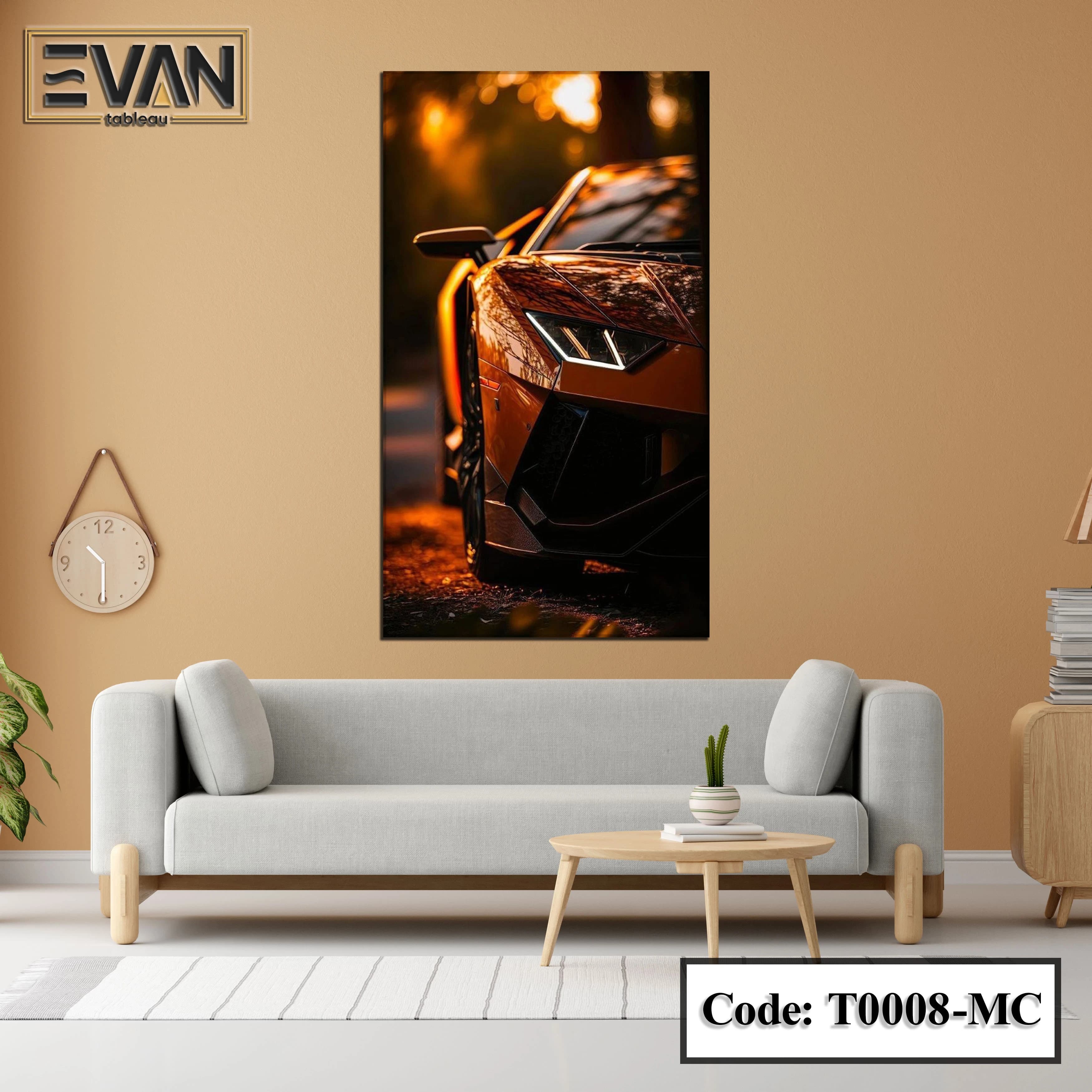 Supercars & Sports Cars Wall Art Canvas Print