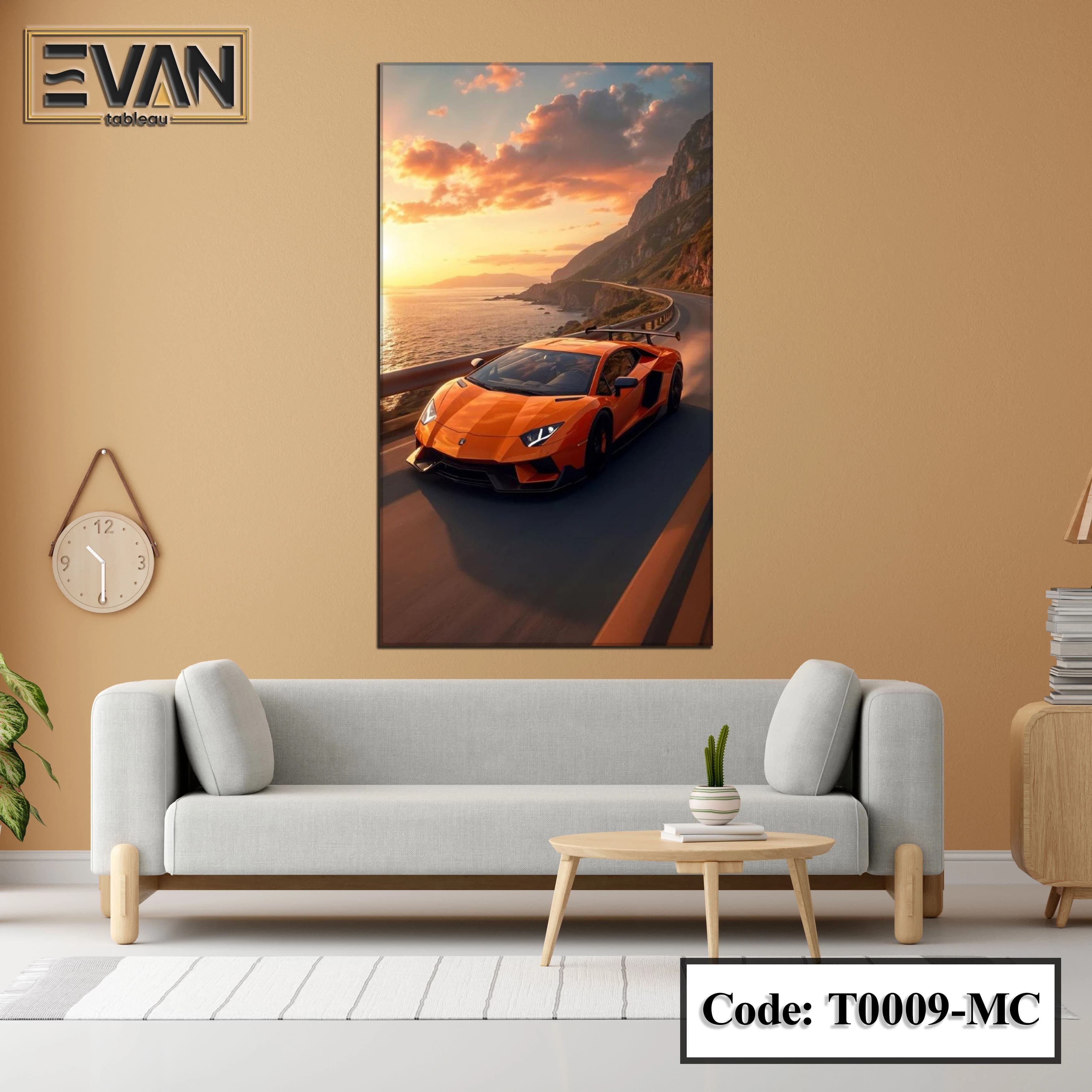Supercars & Sports Cars Wall Art Canvas Print