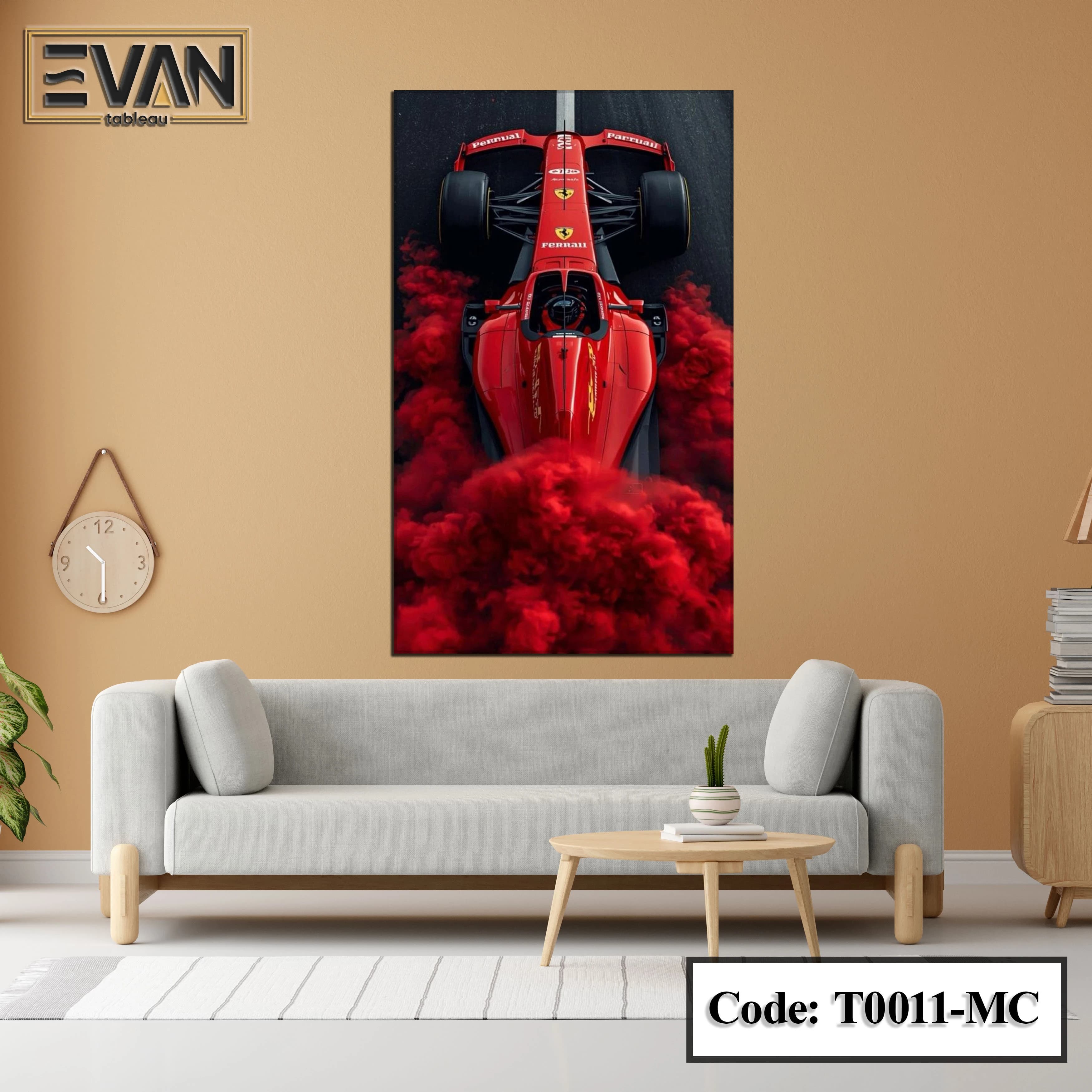 Formula-1 & Professional Racing Wall Art Canvas Print