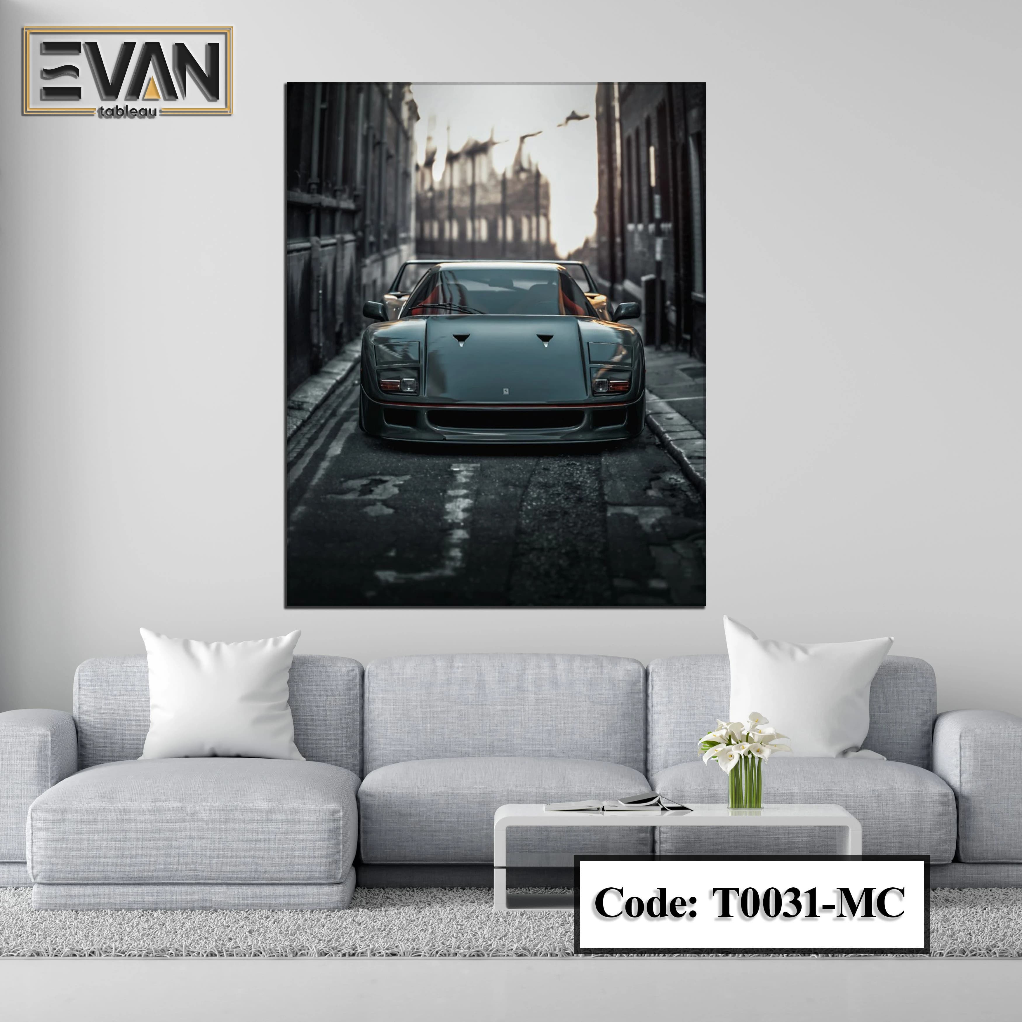 Supercars & Sports Cars Wall Art Canvas Print
