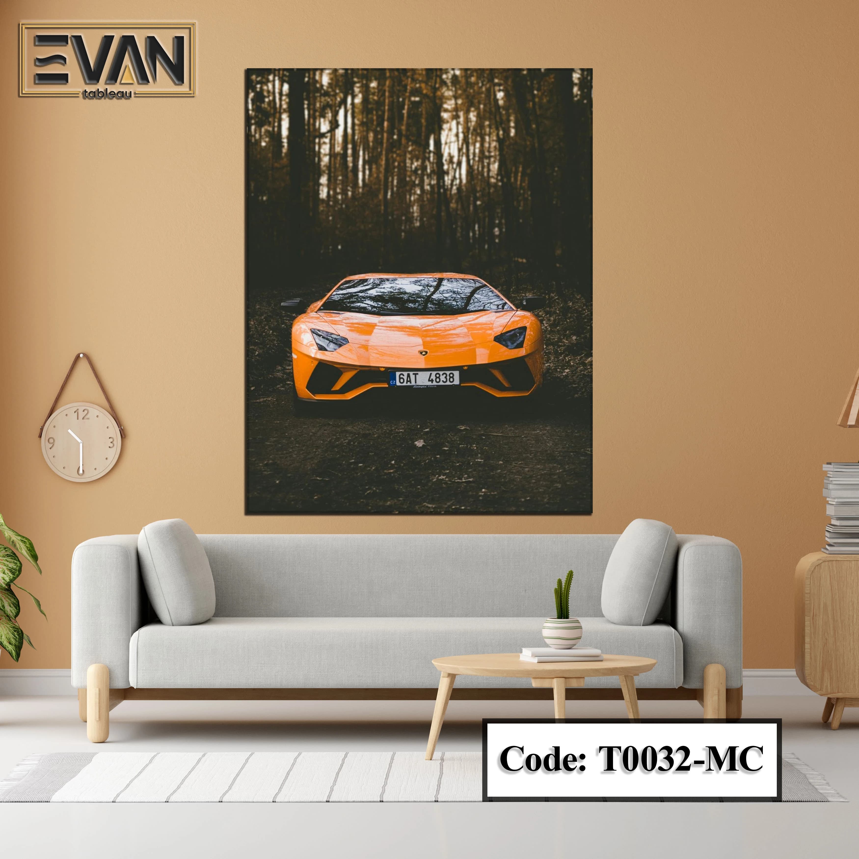 Supercars & Sports Cars Wall Art Canvas Print