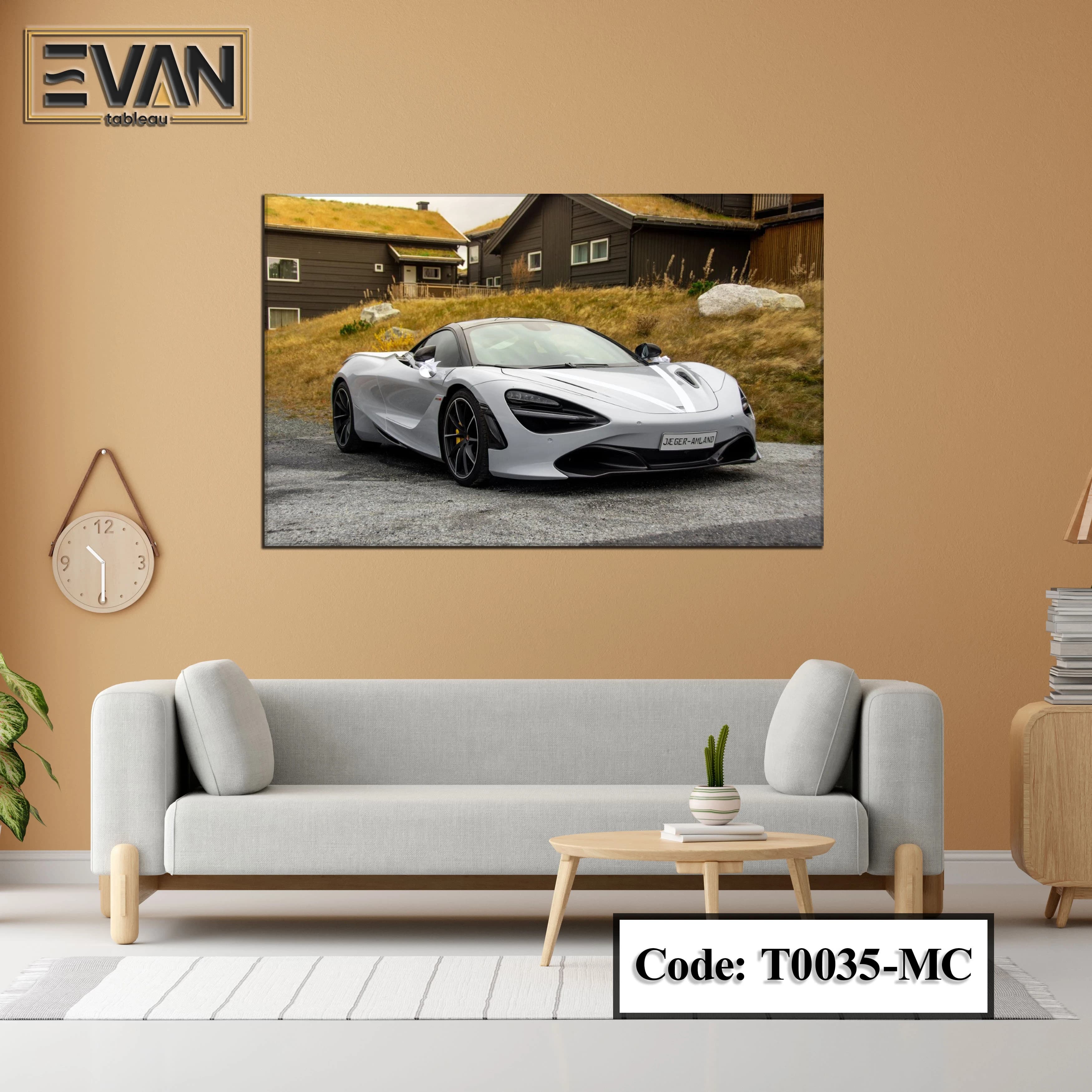 Supercars & Sports Cars Wall Art Canvas Print