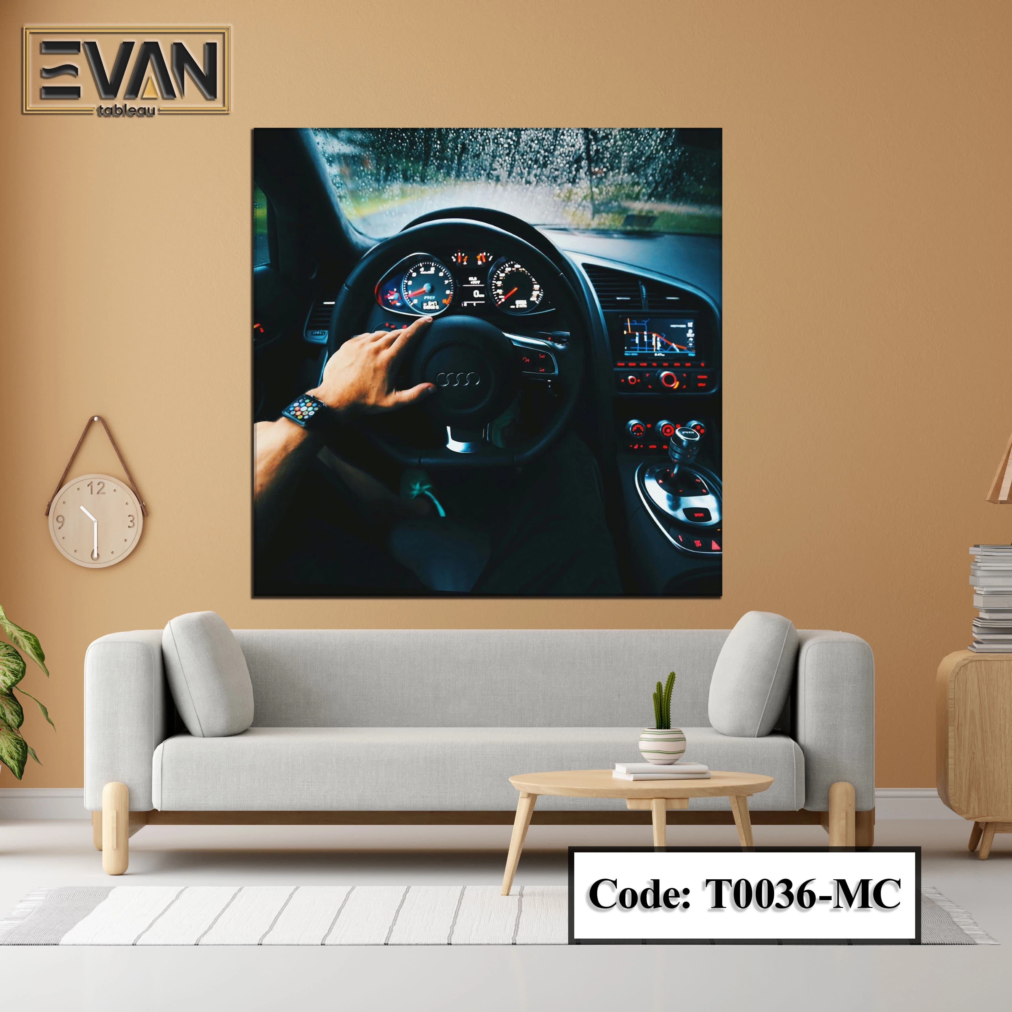 Automotive Parts, Interior Wall Art Canvas Print